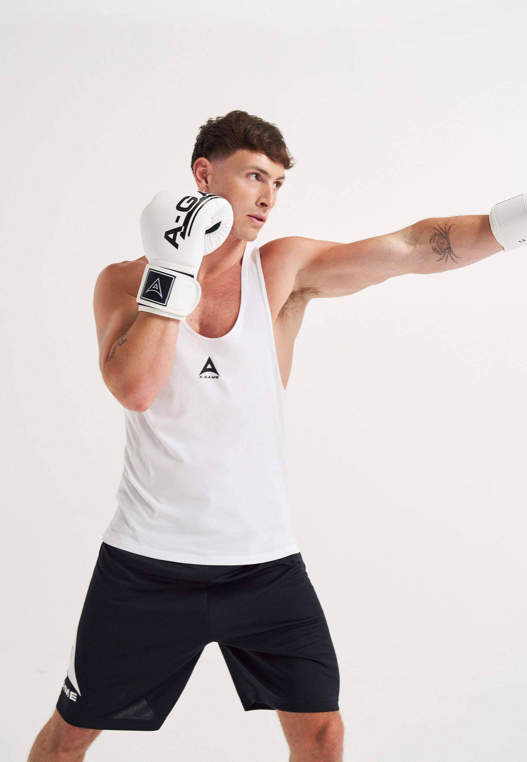 A-GAME BOXING GLOVES - WHITE
