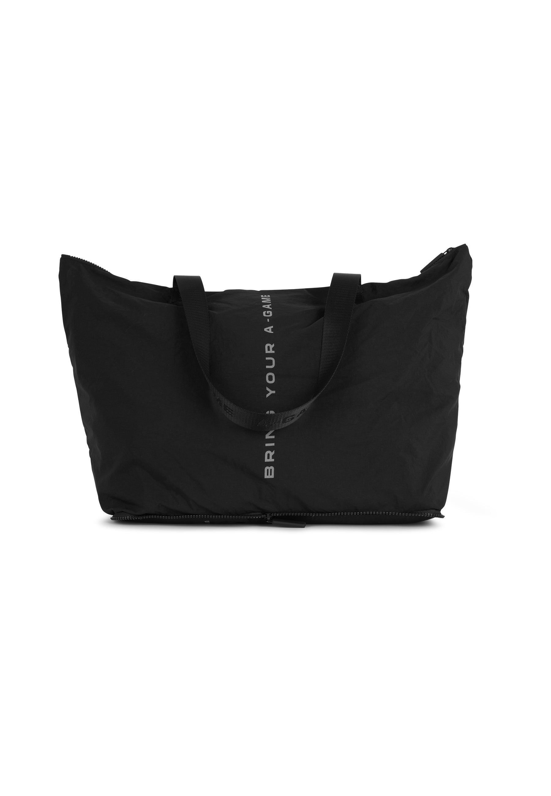 A-GAME PACKABLE TOTE - BLACK