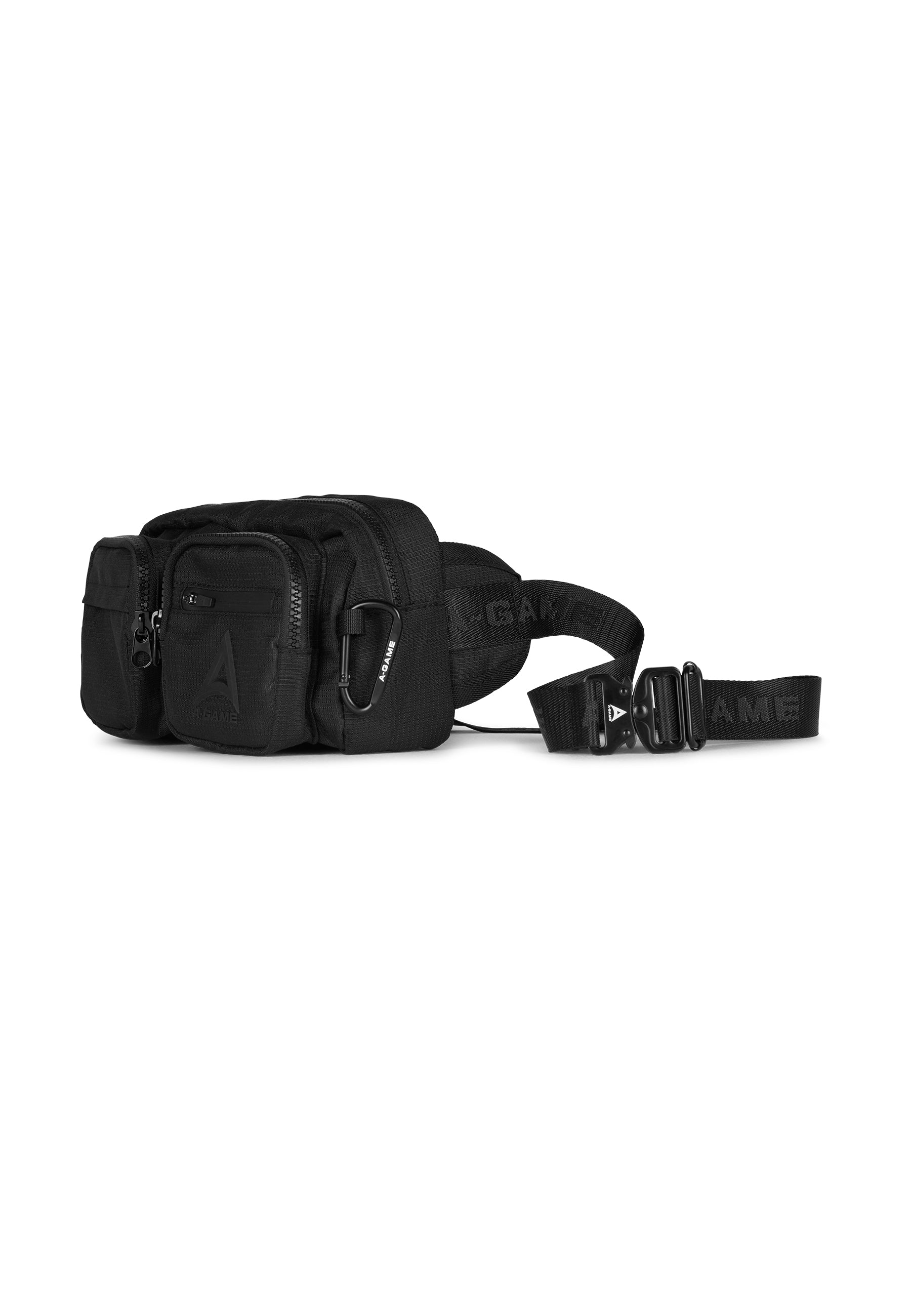 A-GAME TECH CROSS BODY BAG - BLACK