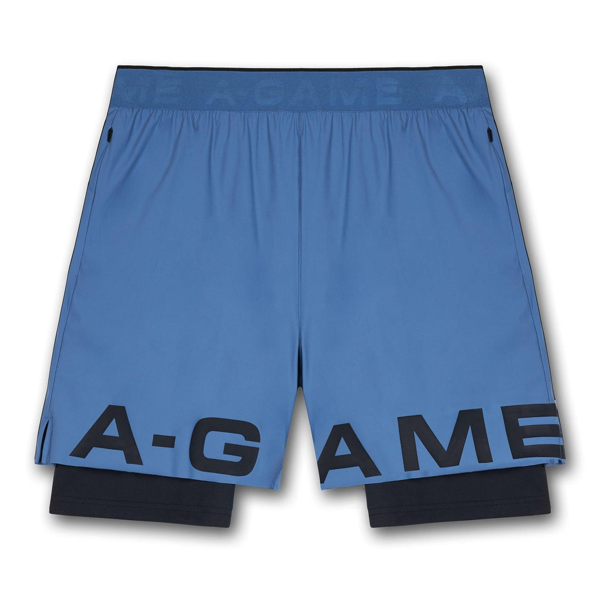 Men's 2-in-1 Shorts - Ocean Blue