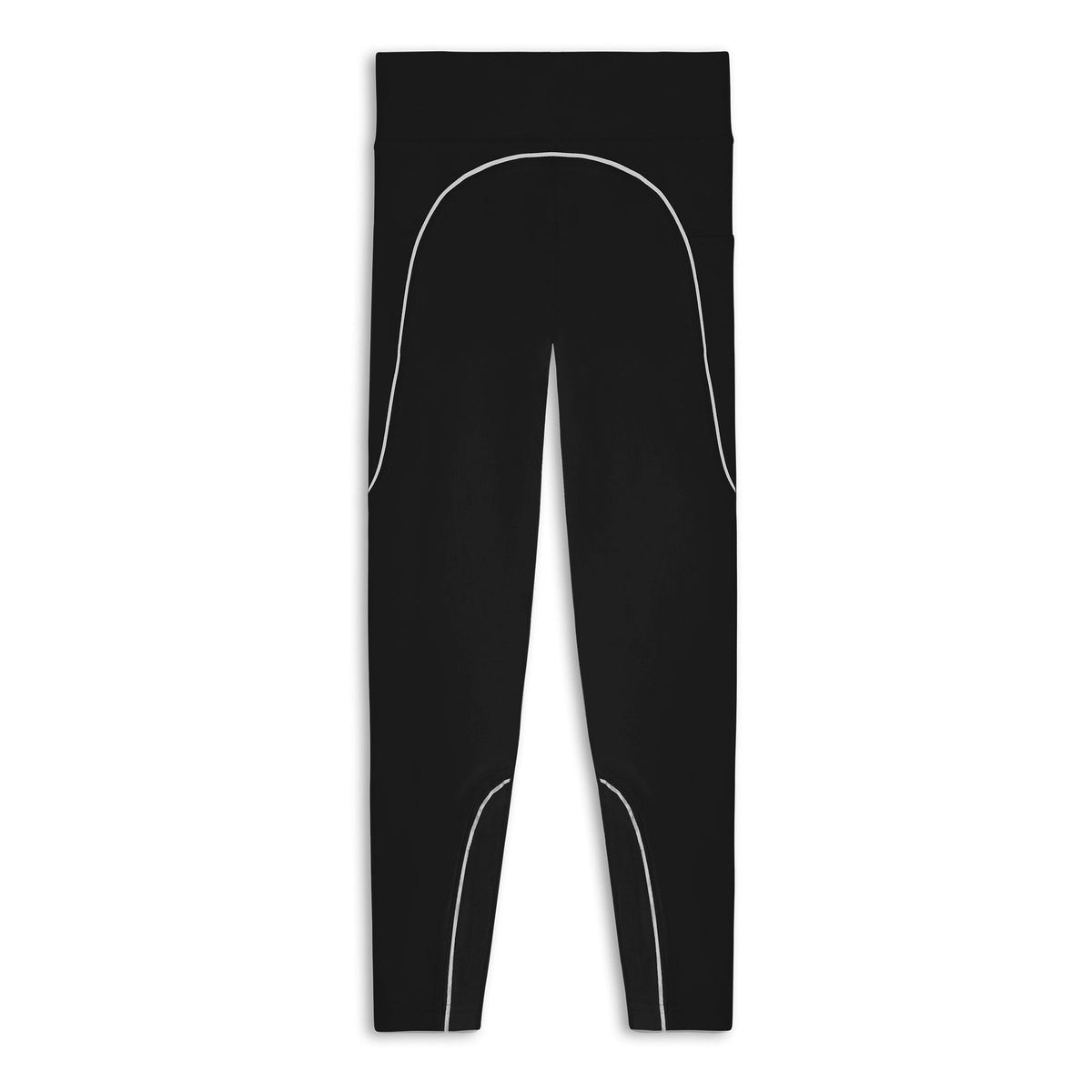 Women's Reflective Running Leggings - Black
