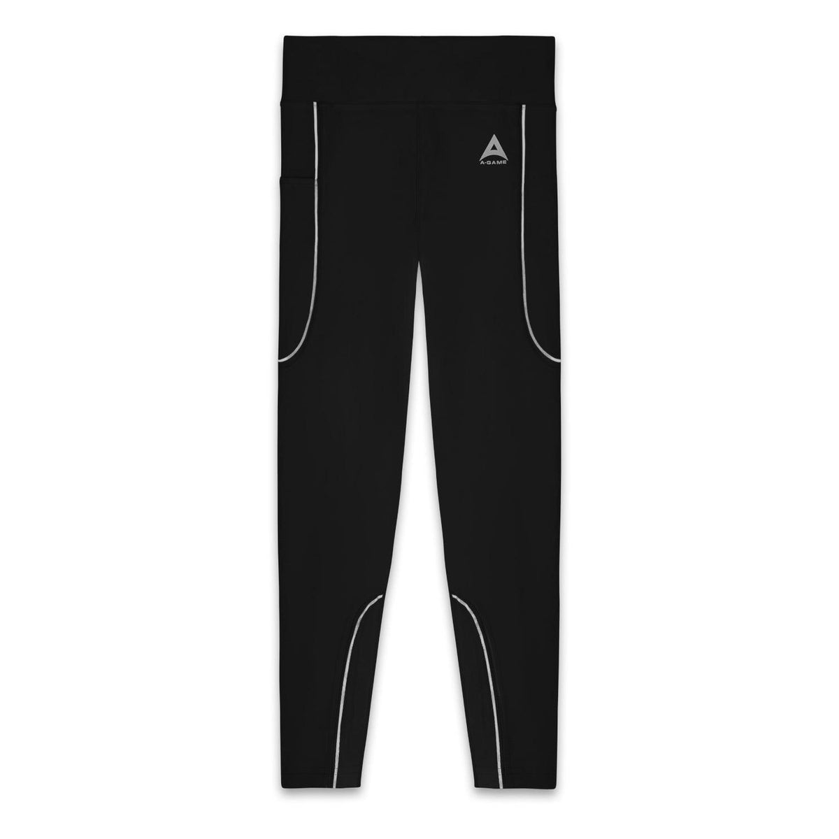 Women's Reflective Running Leggings - Black