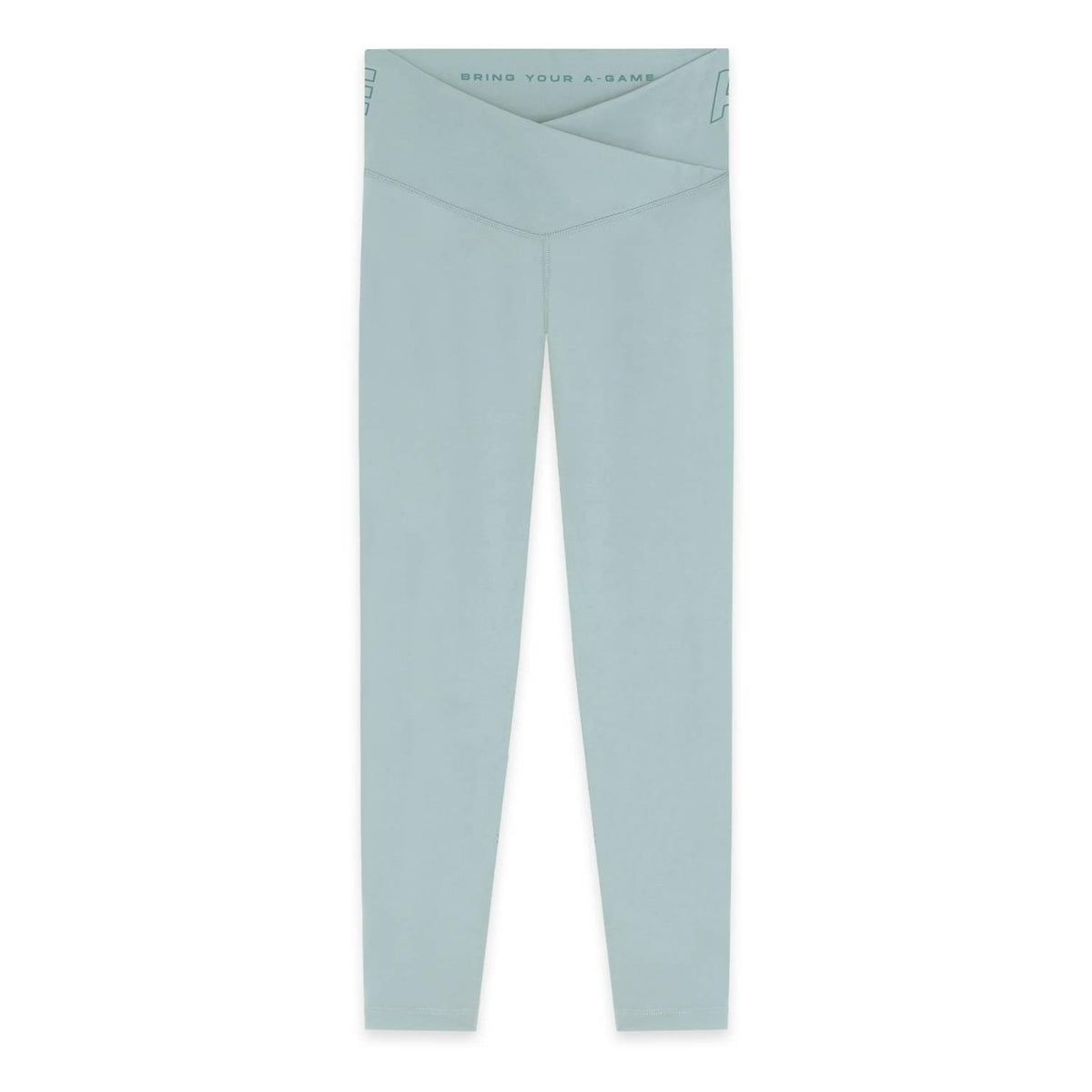 Women's Wrapped Yoga Leggings - Sage Green