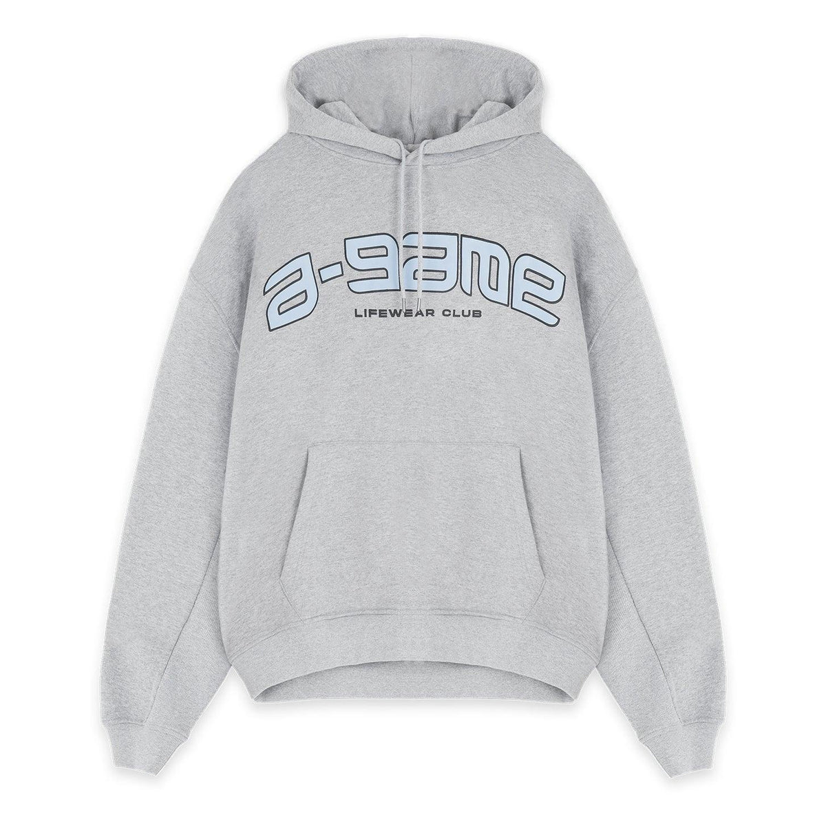Women's Graphic Hoodie - Grey Marl