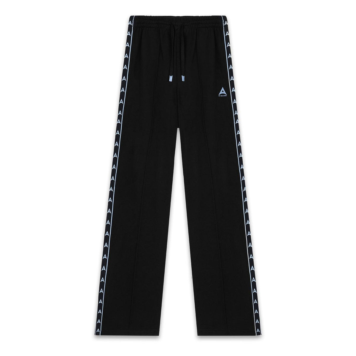 Women's Taped Straight Leg Sweat Pants - Black