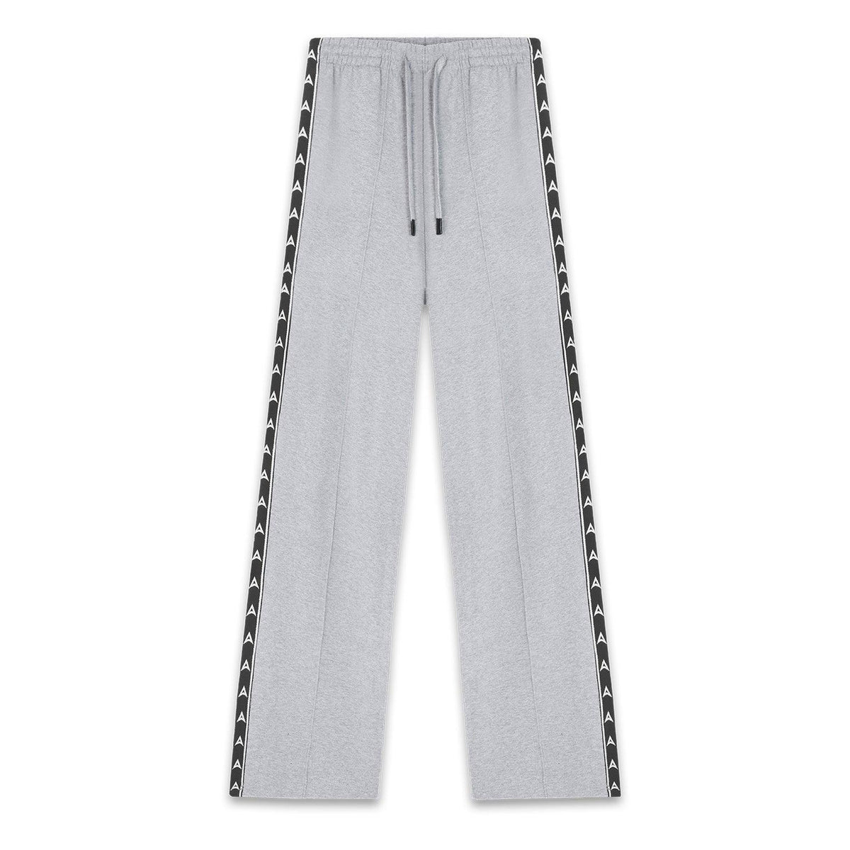 Women's Taped Straight Leg Sweat Pants - Grey Marl