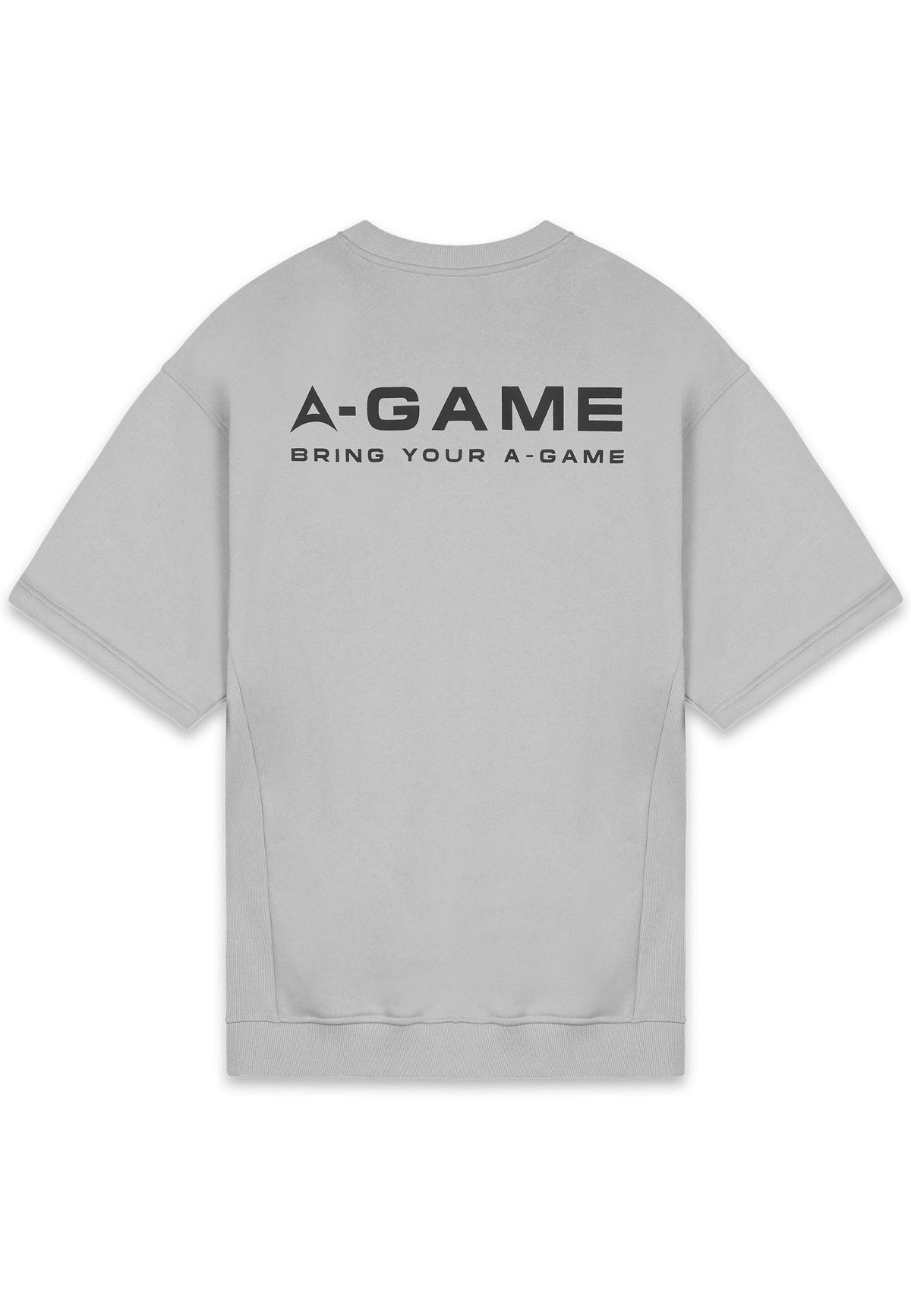 Men's Short Sleeve Sweatshirt - Steel Grey