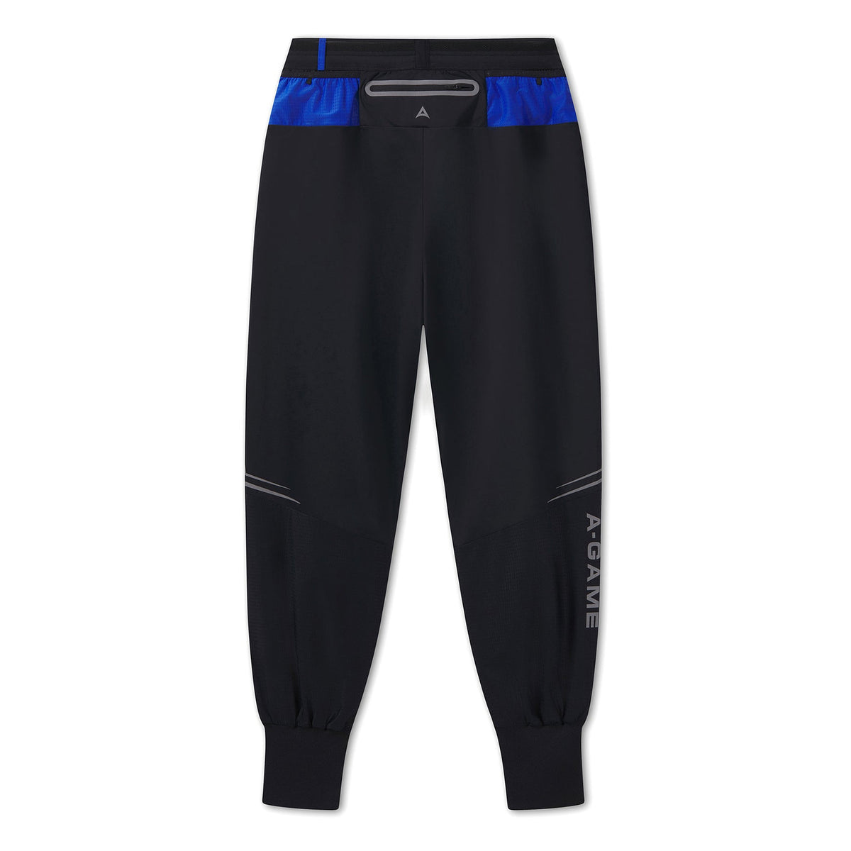 Men's Cuffed Training Pants - Black / Cobalt Blue
