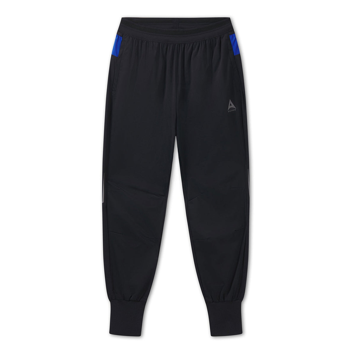Men's Cuffed Training Pants - Black / Cobalt Blue