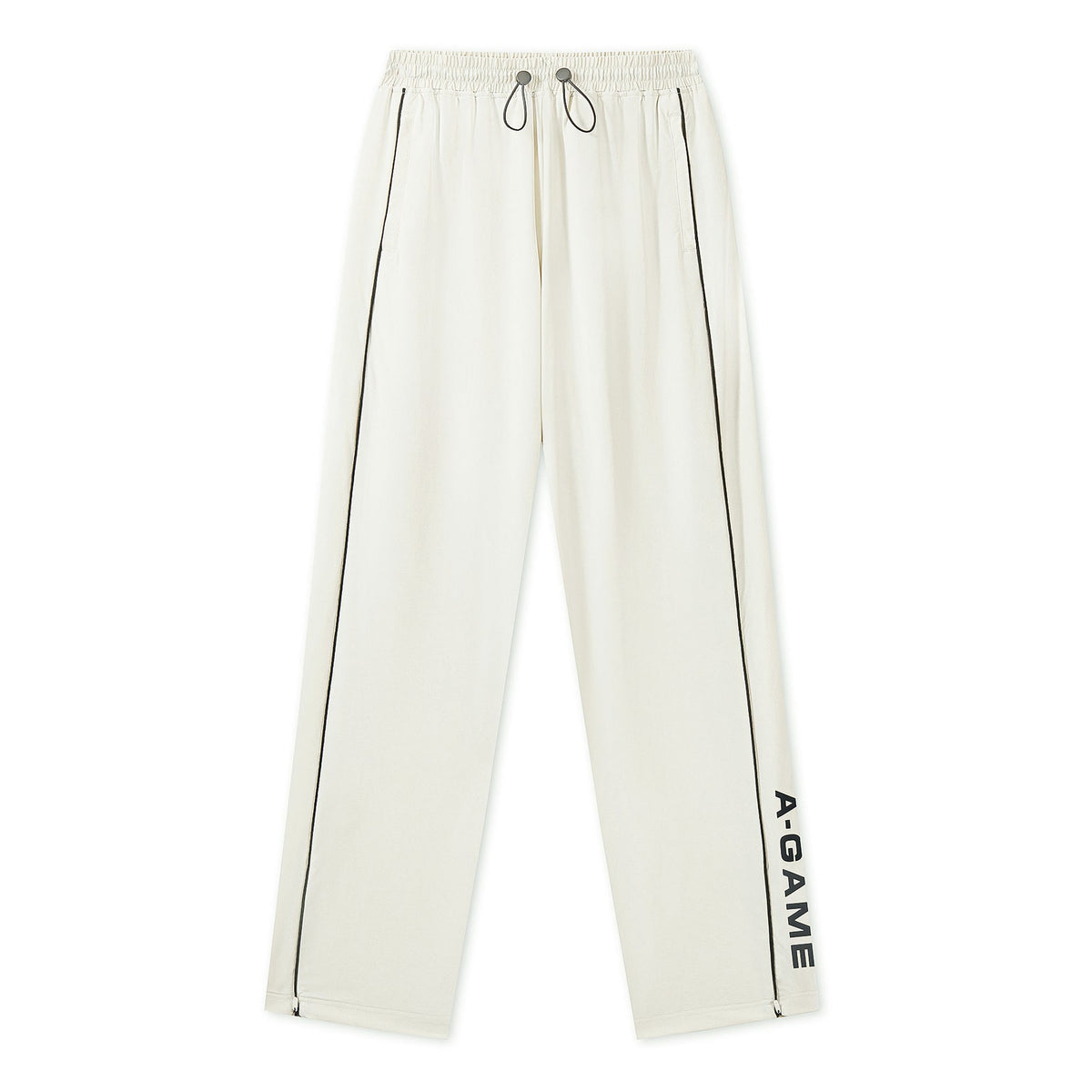 Women's Woven Joggers - Ecru