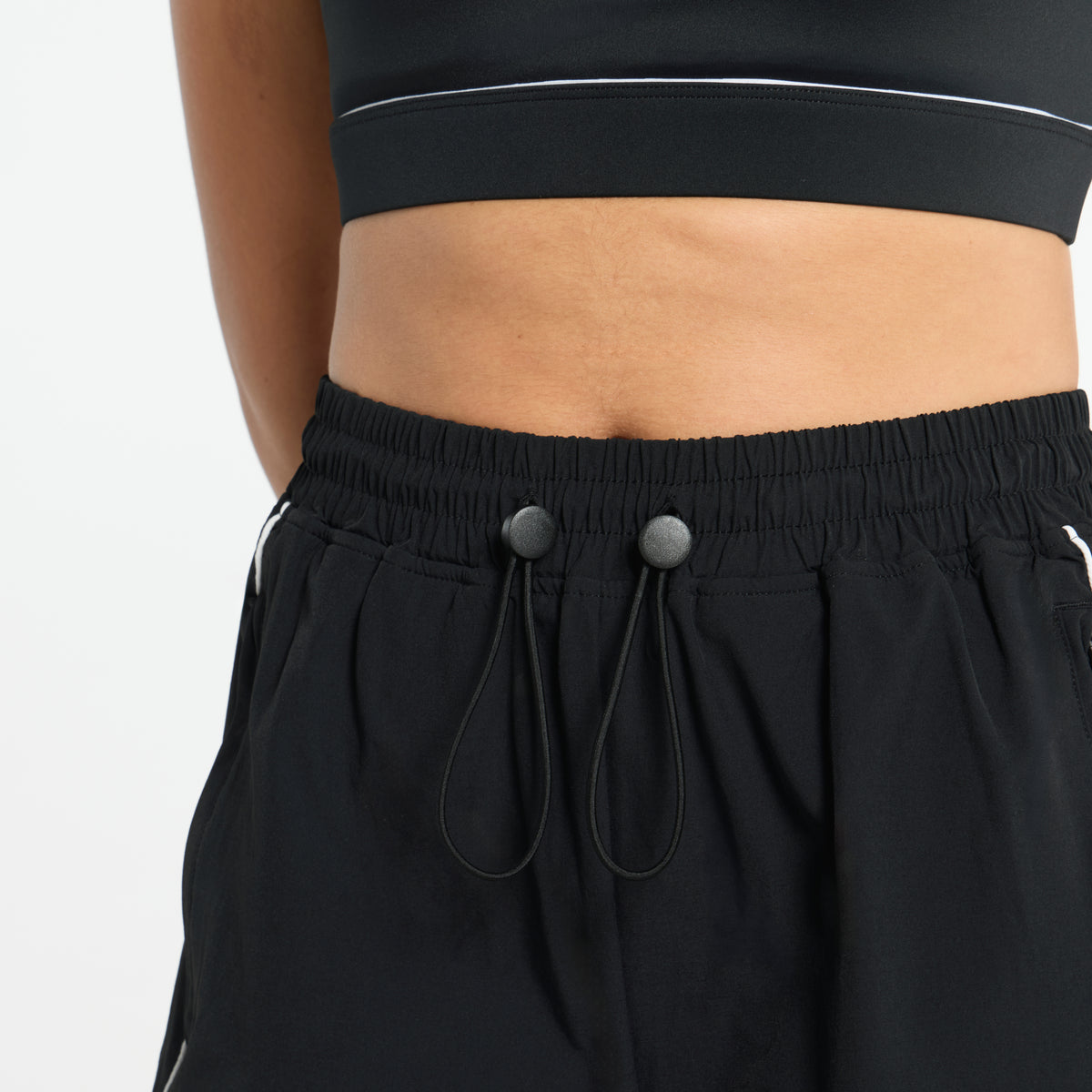 Women's Woven Shorts - Black