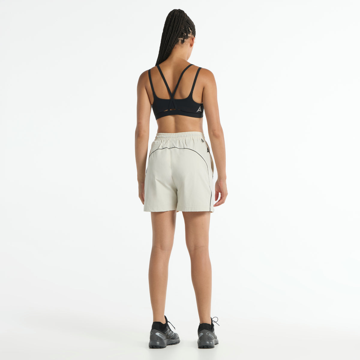 Women's Woven Shorts - Ecru