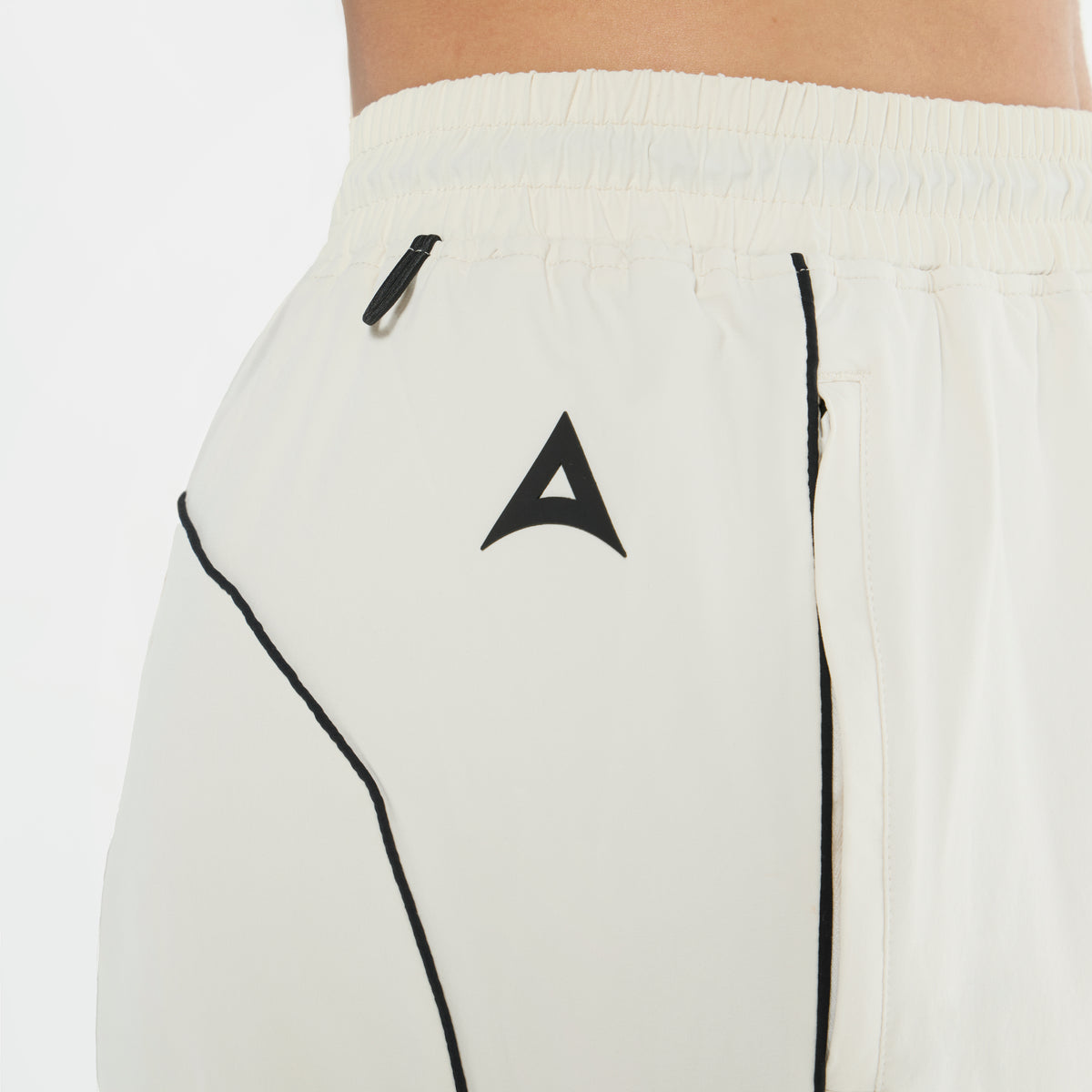 Women's Woven Shorts - Ecru