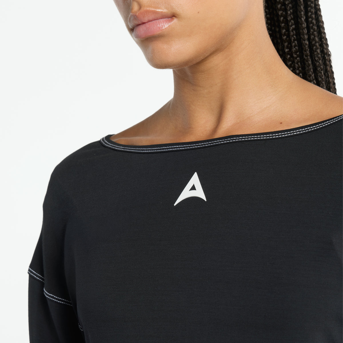 Women's Wide Sleeve Sweater - Black