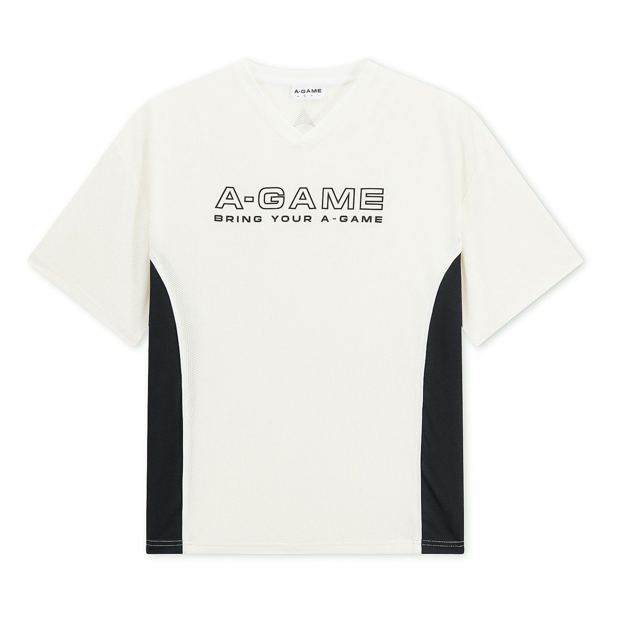 Women's Football T-Shirt - Ecru