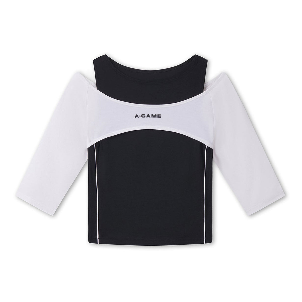 Women's Layered Tank - Black