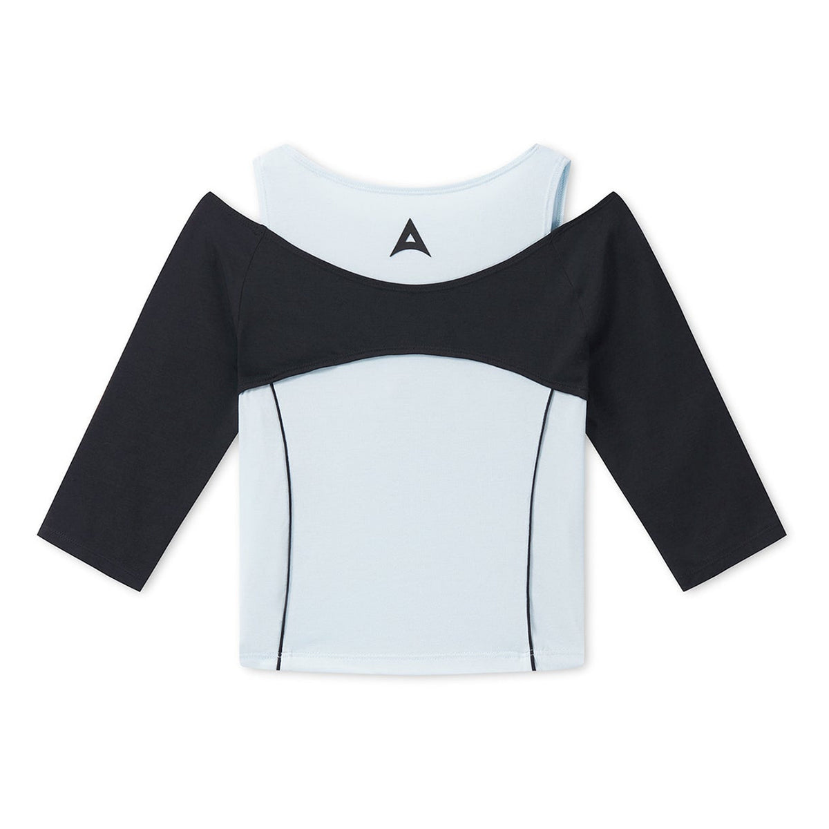 Women's Layered Tank - Pale Blue