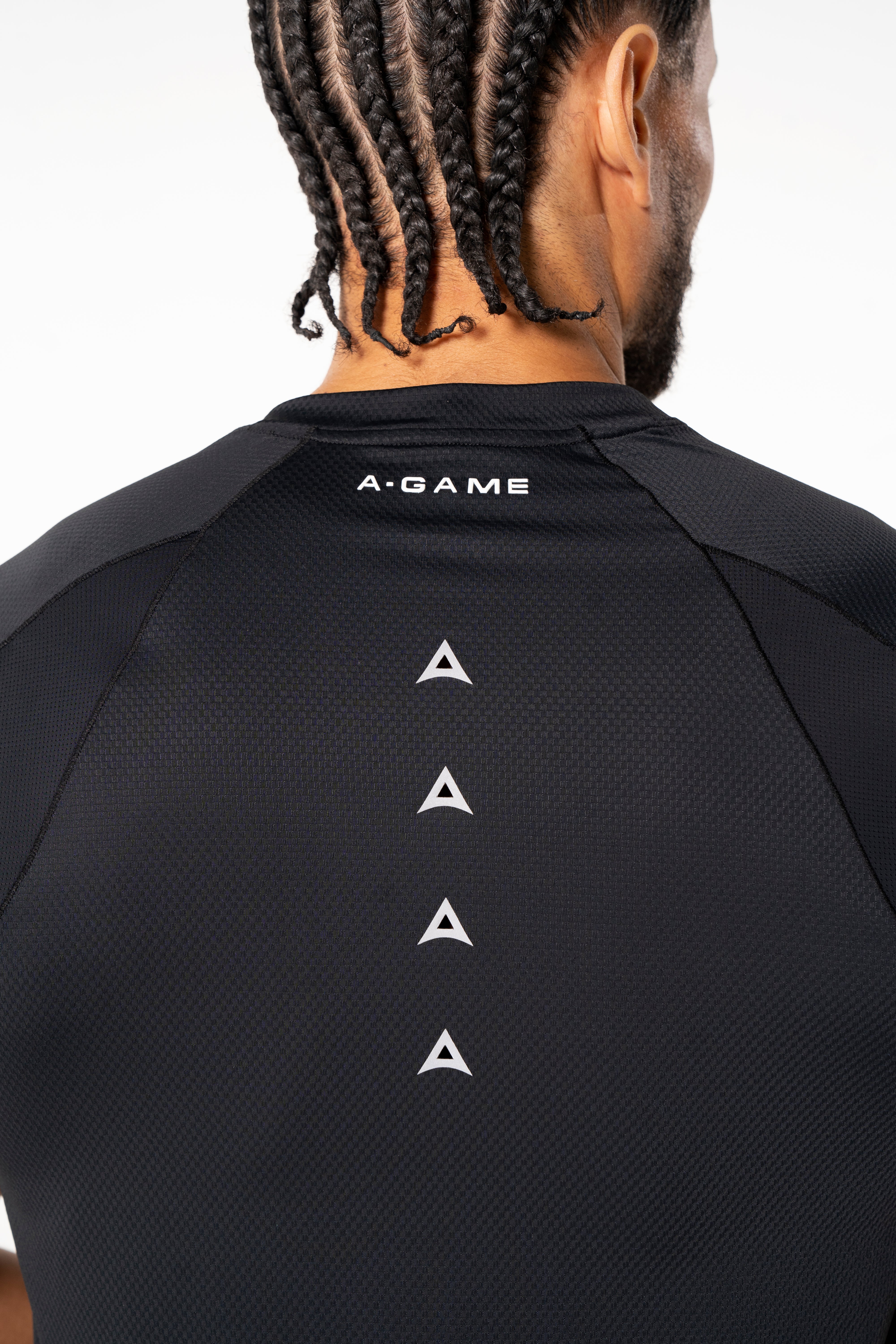 Men's Panel Performance T-Shirt - Black