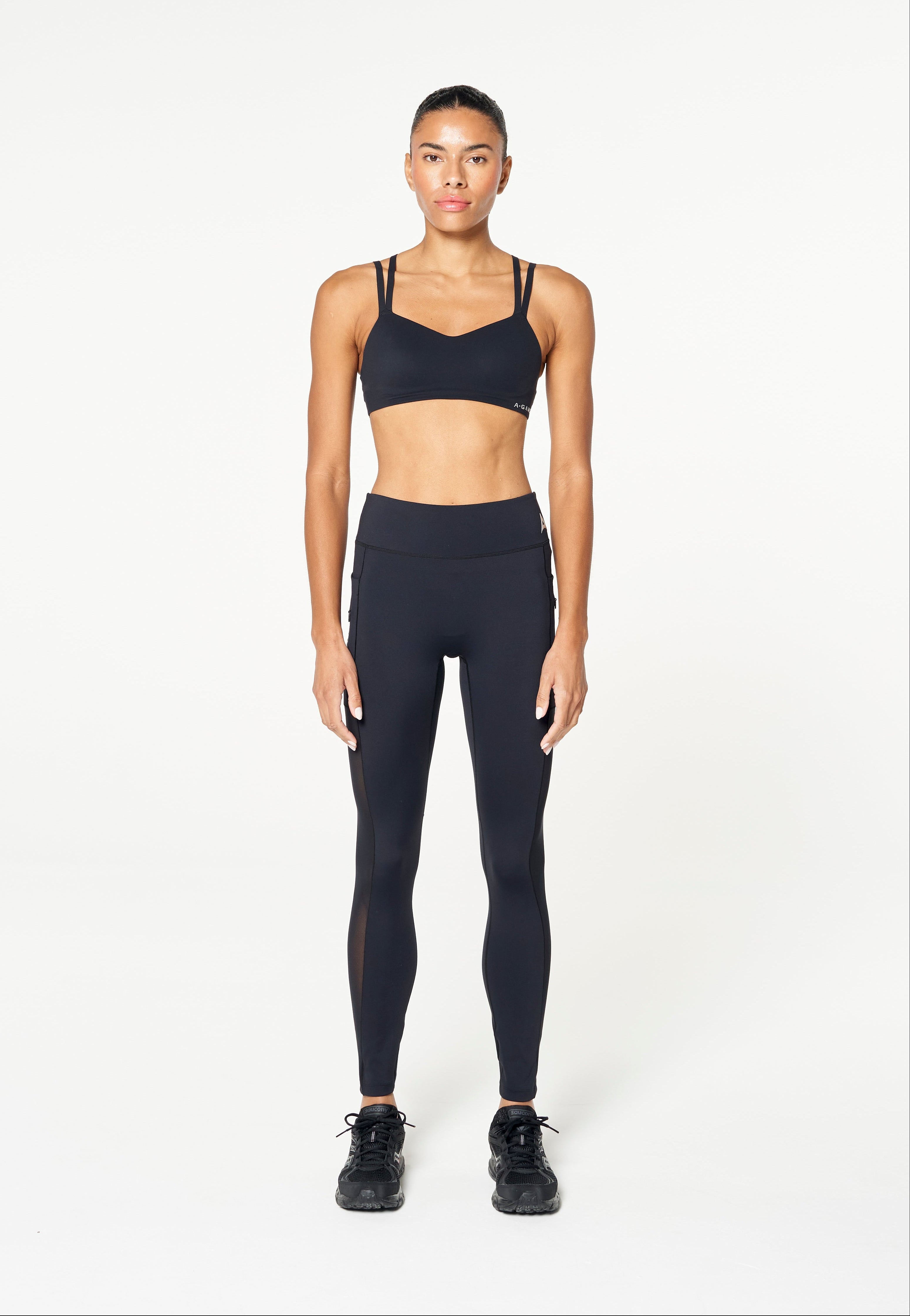 WOMENS TRAINING LEGGINGS - BLACK