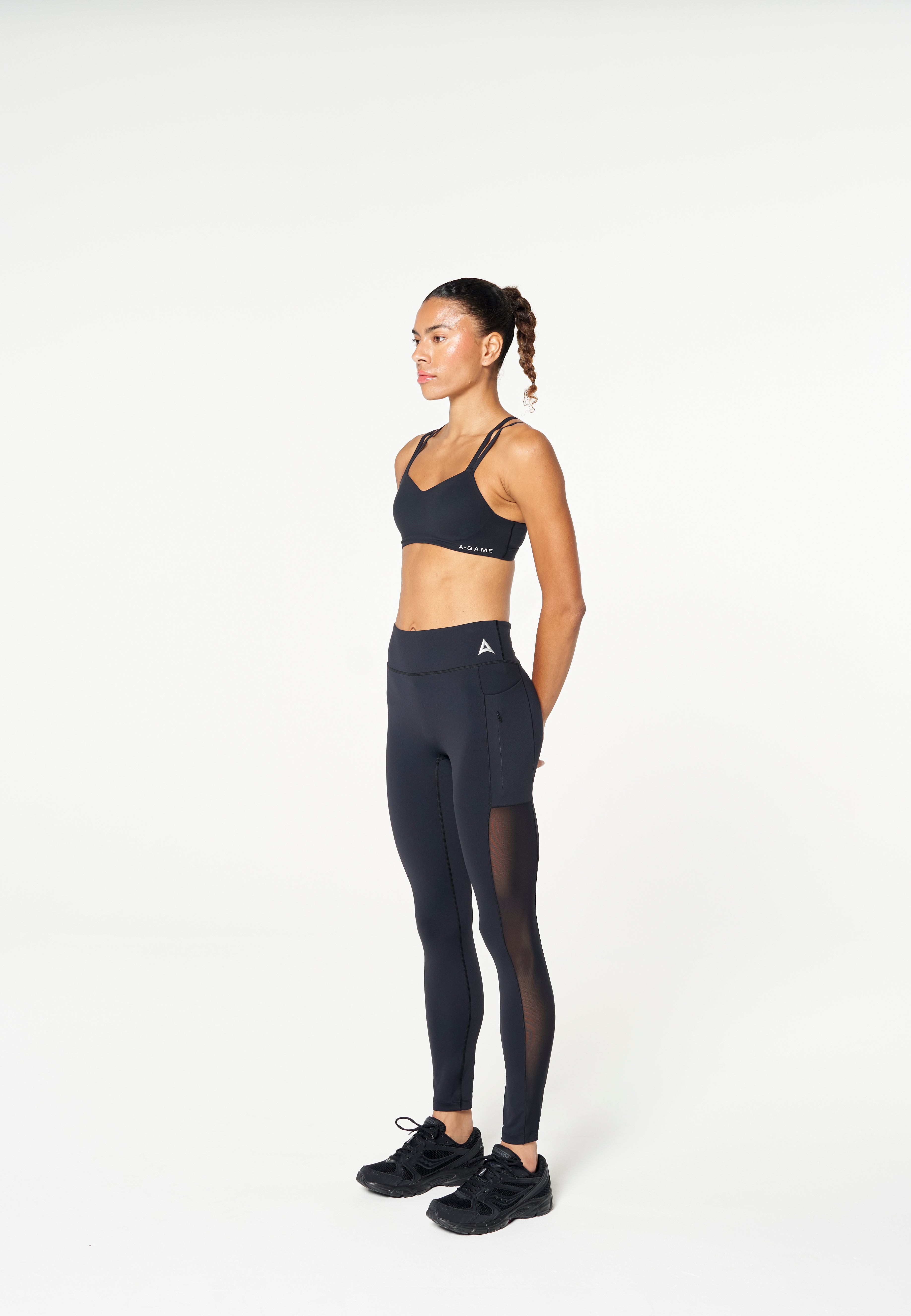 WOMENS TRAINING LEGGINGS - BLACK