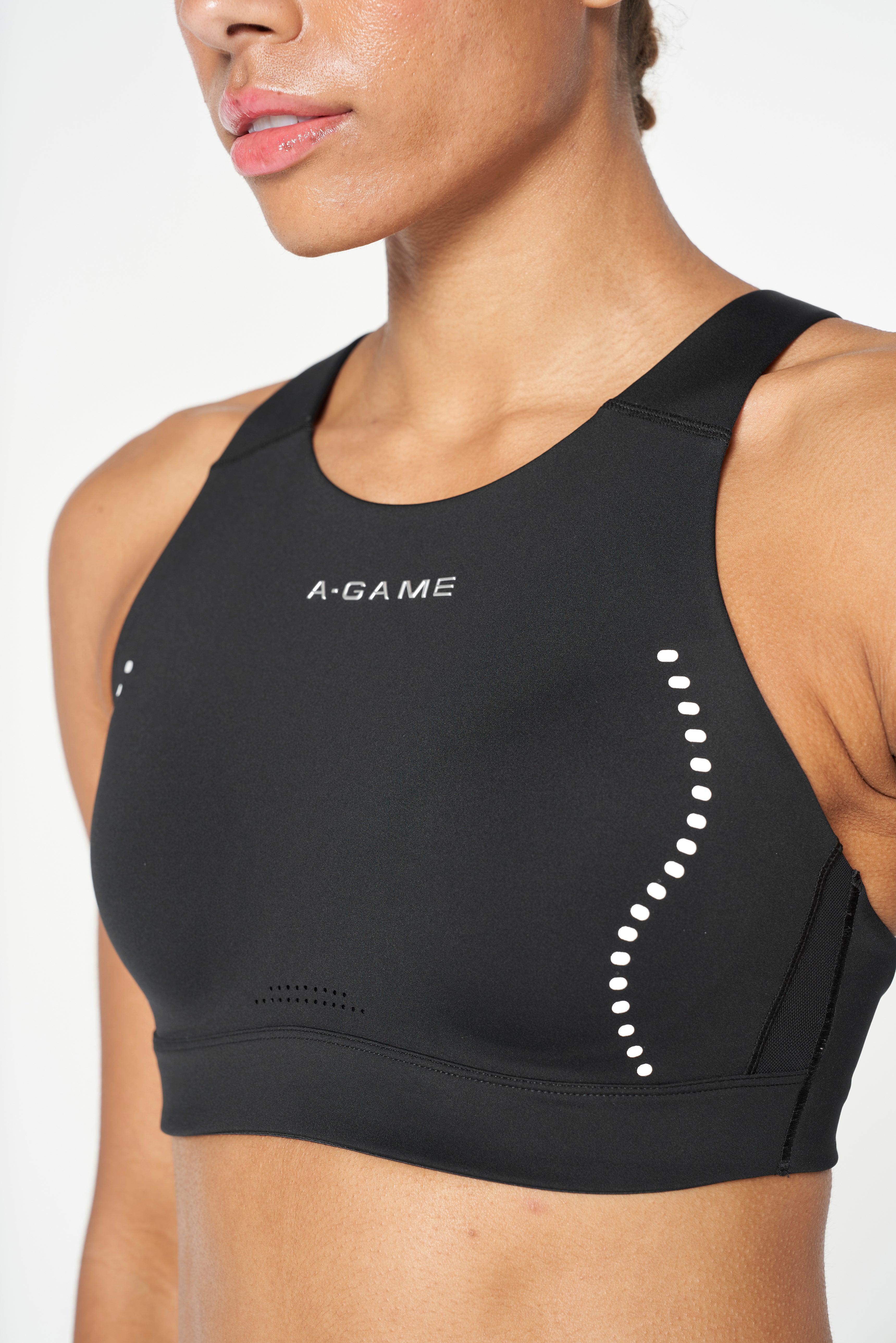 Women's High Support Sports Bra - Black