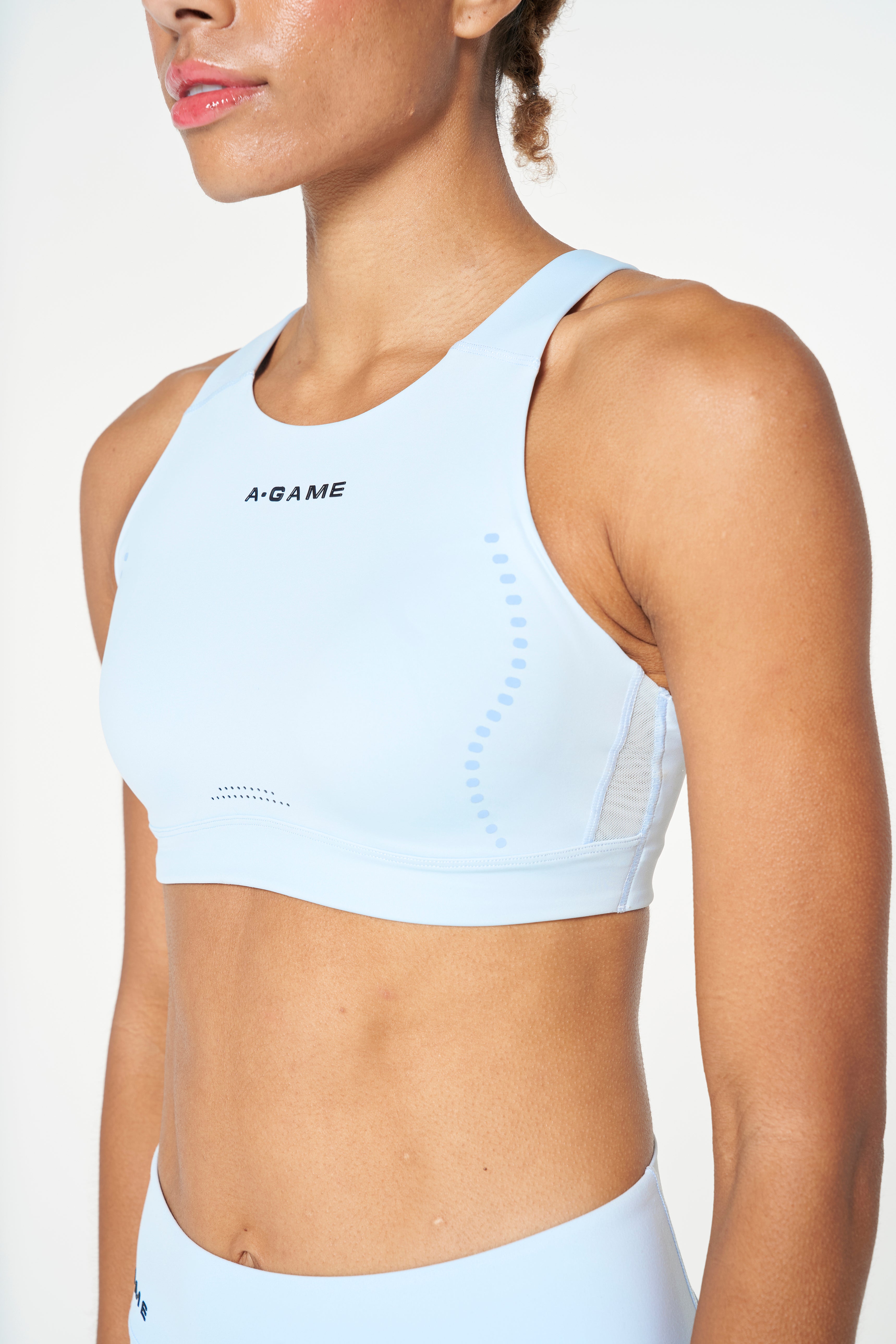 Women's High Support Sports Bra - Pale Blue