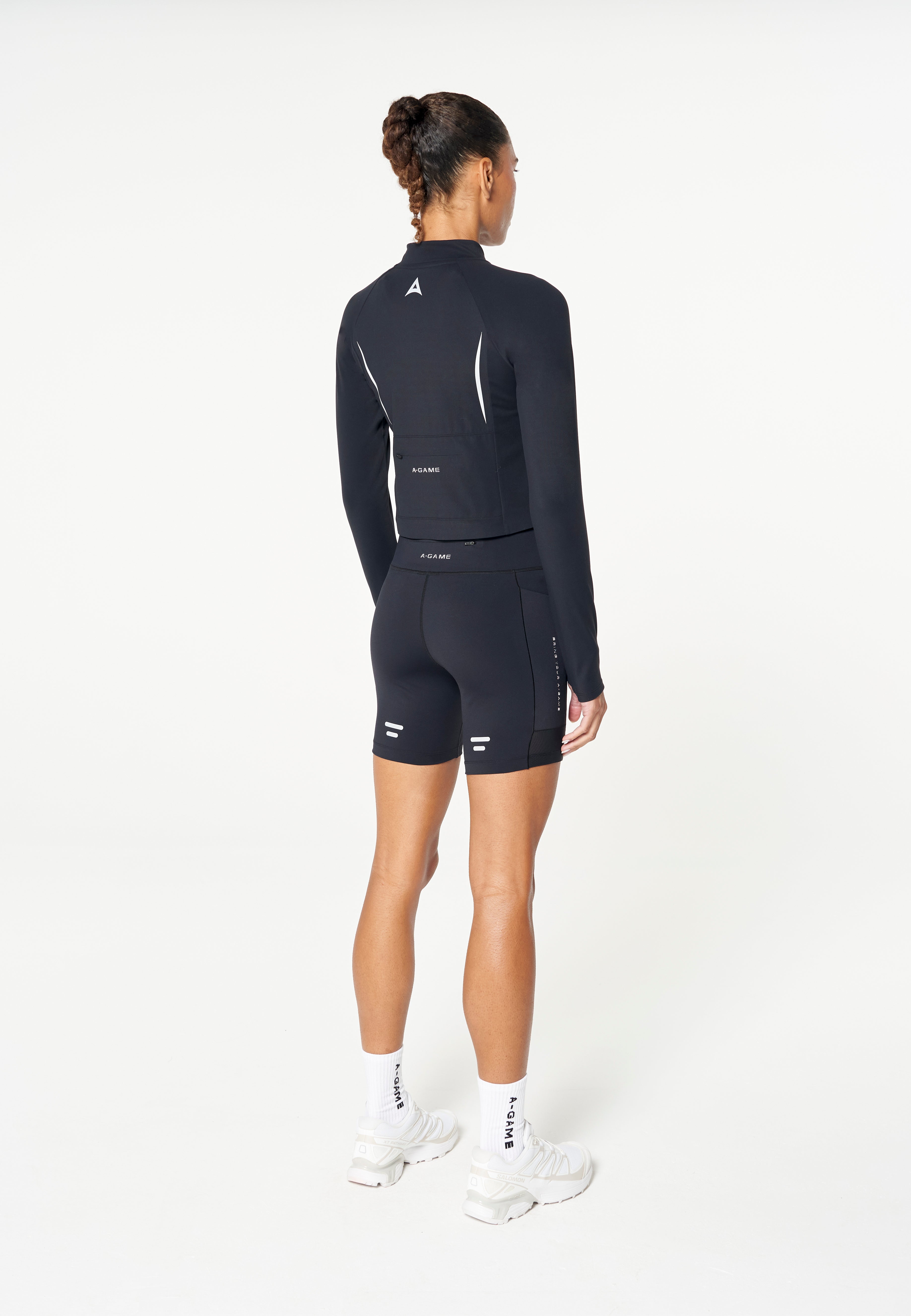 Women's Zip Through - Black