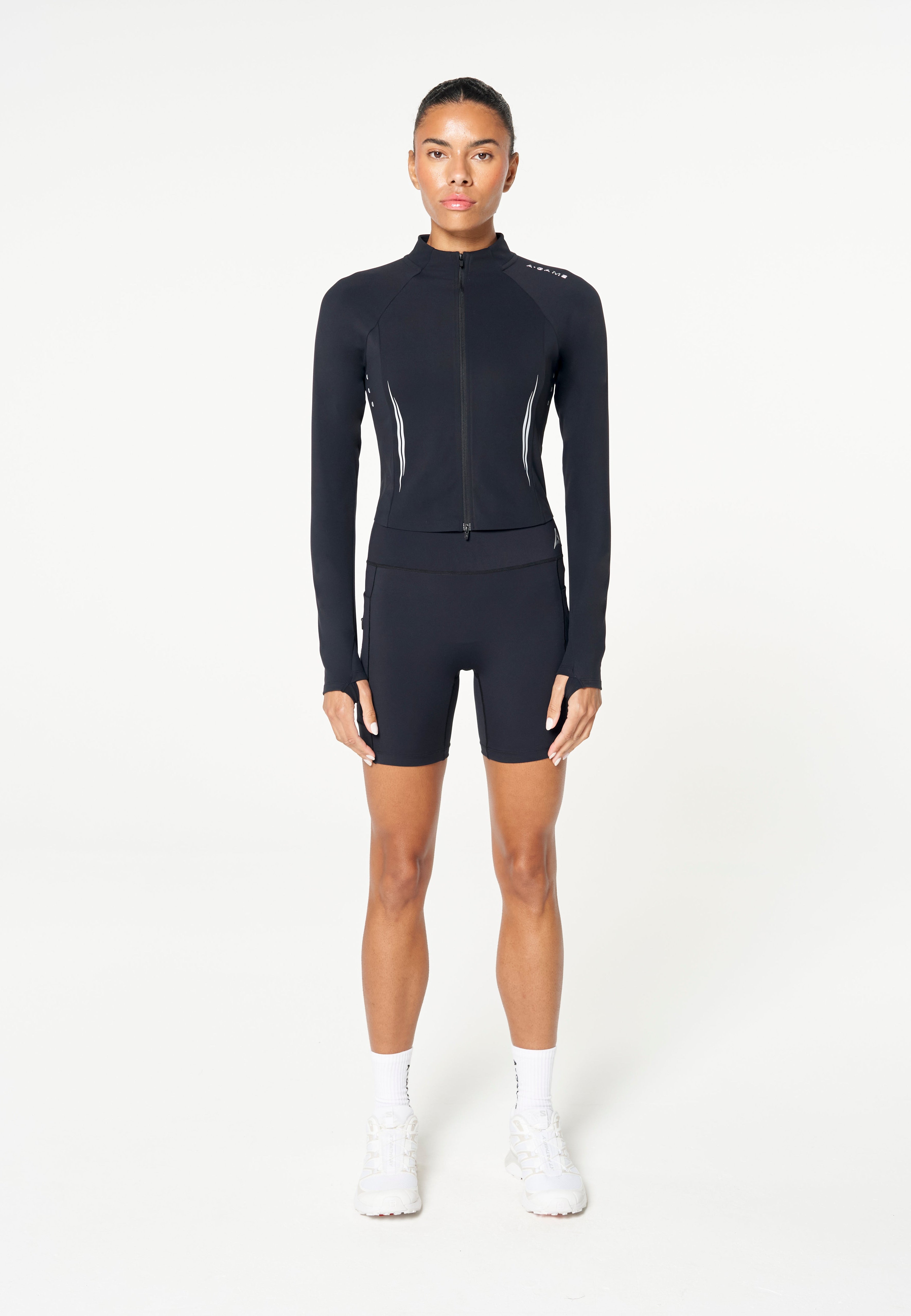 Women's Zip Through - Black