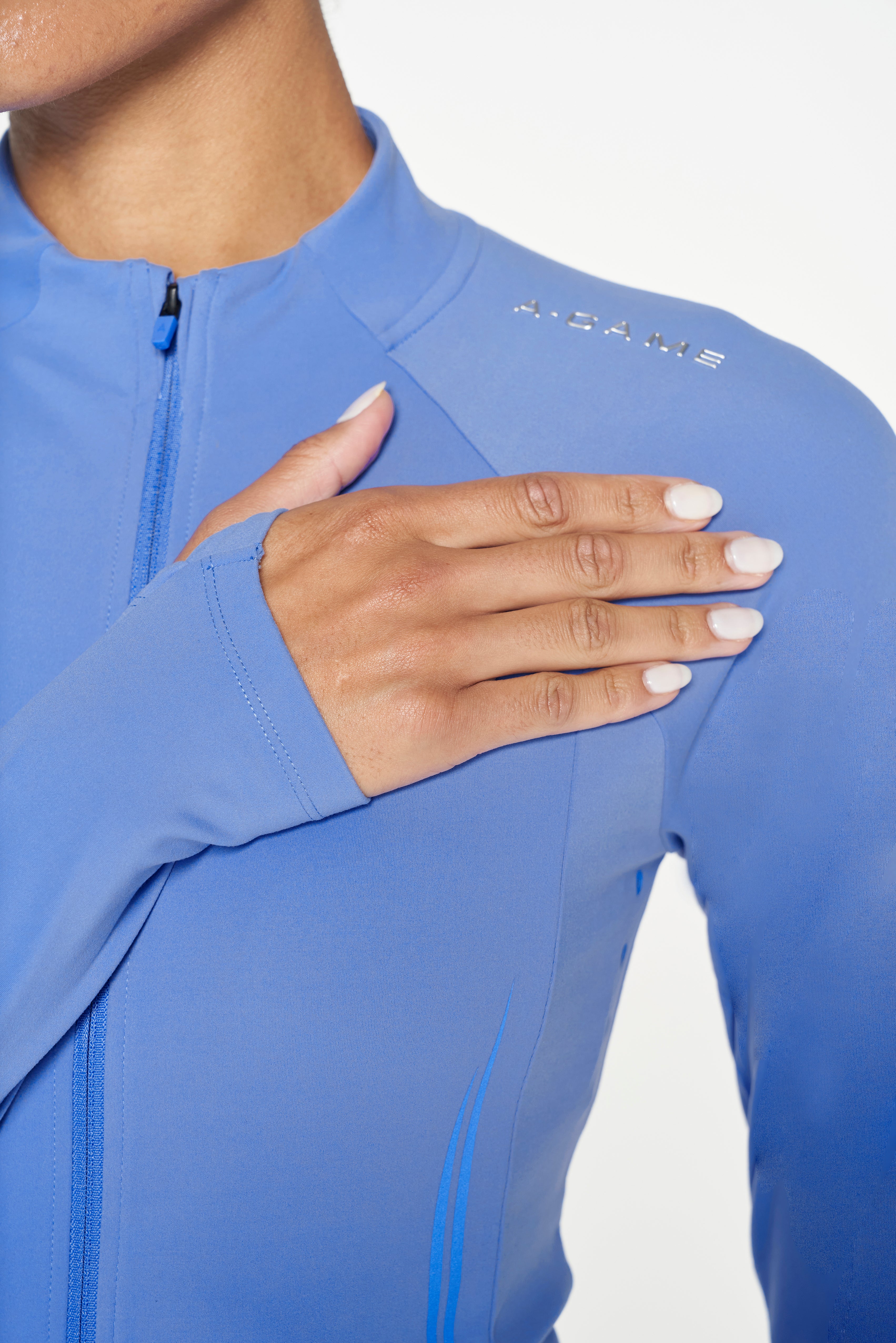 Women's Zip Through - Cornflower