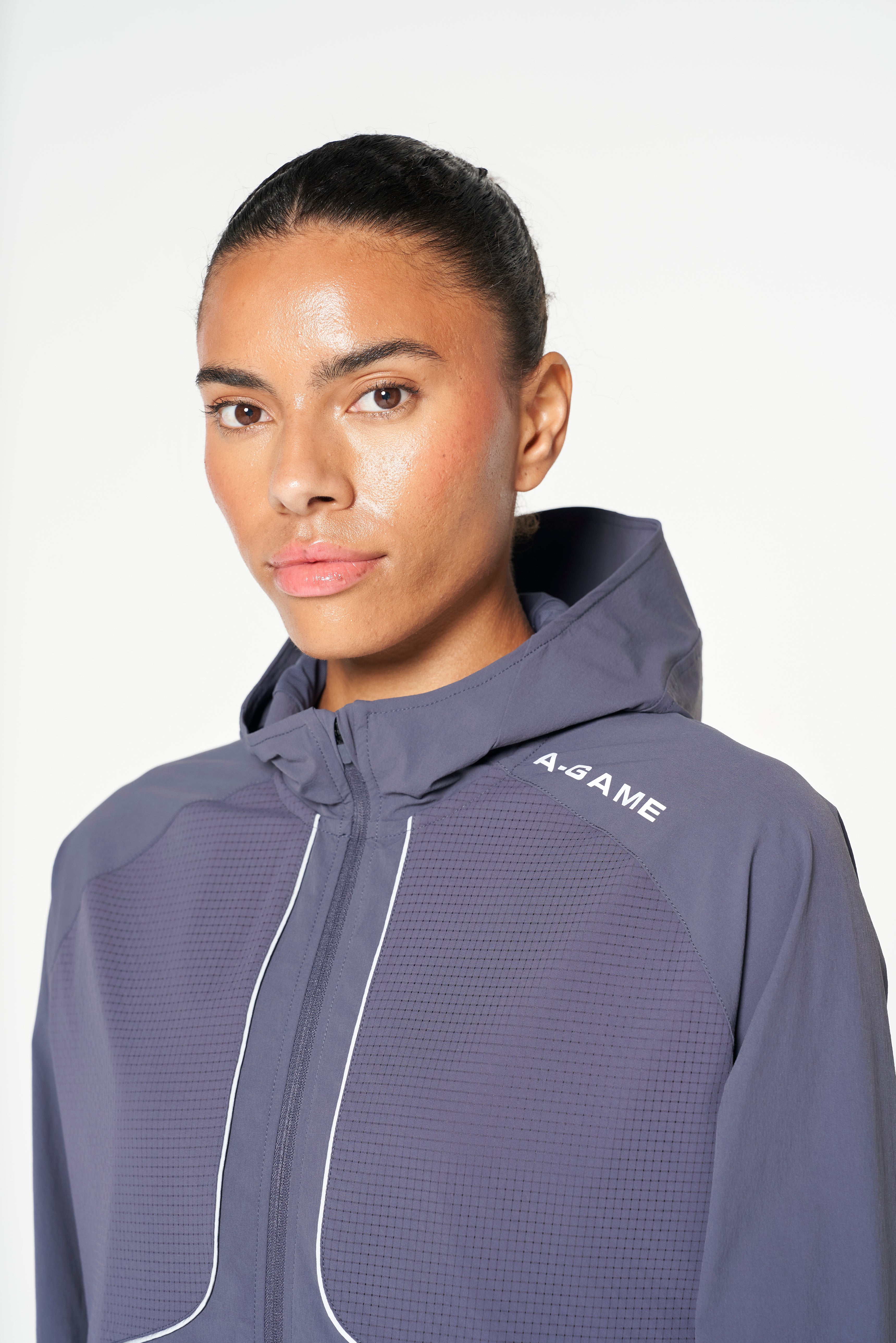 WOMENS LIGHTWEIGHT SHELL JACKET - GREY