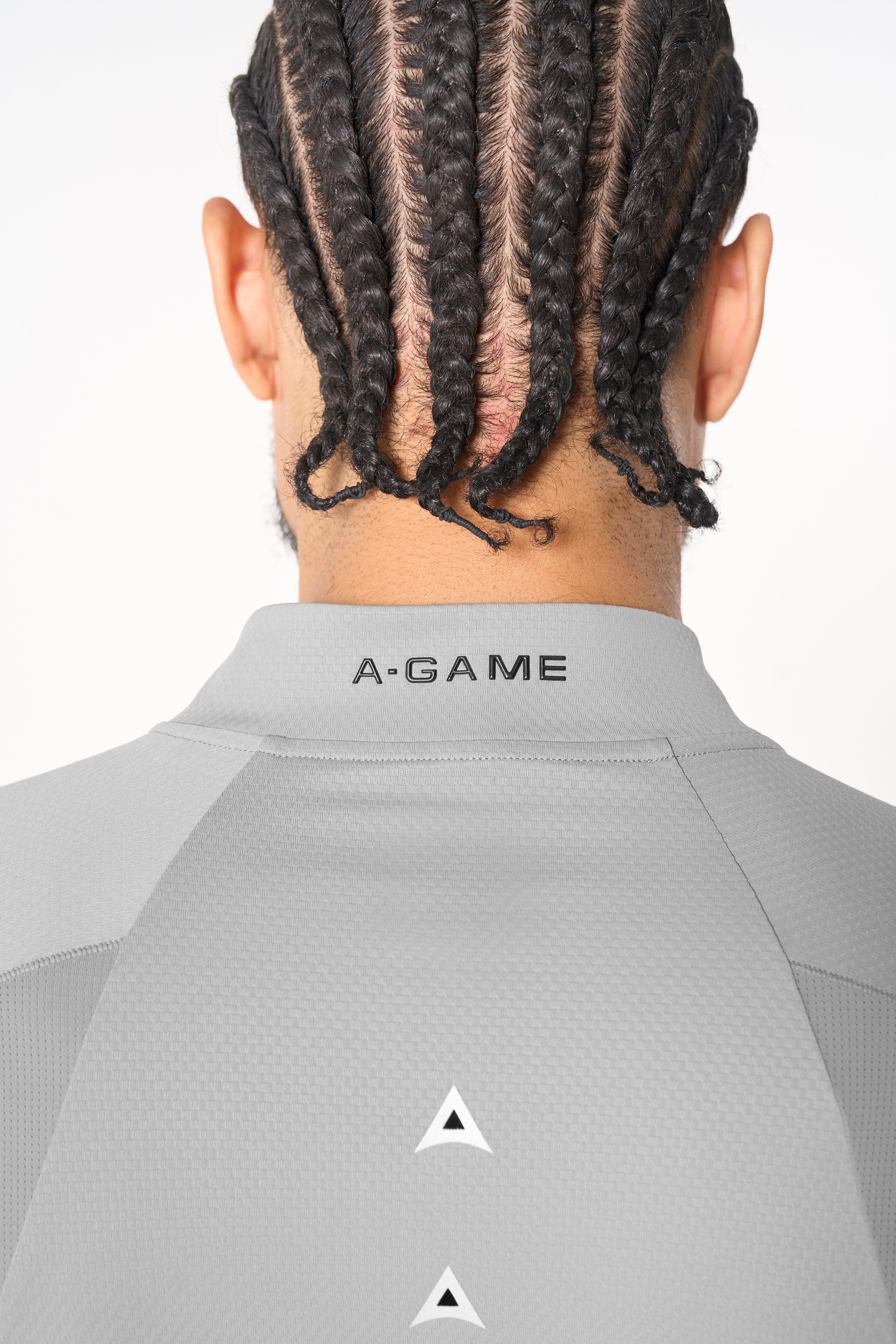 Men's Core Long Sleeve 1/4 Zip - Grey