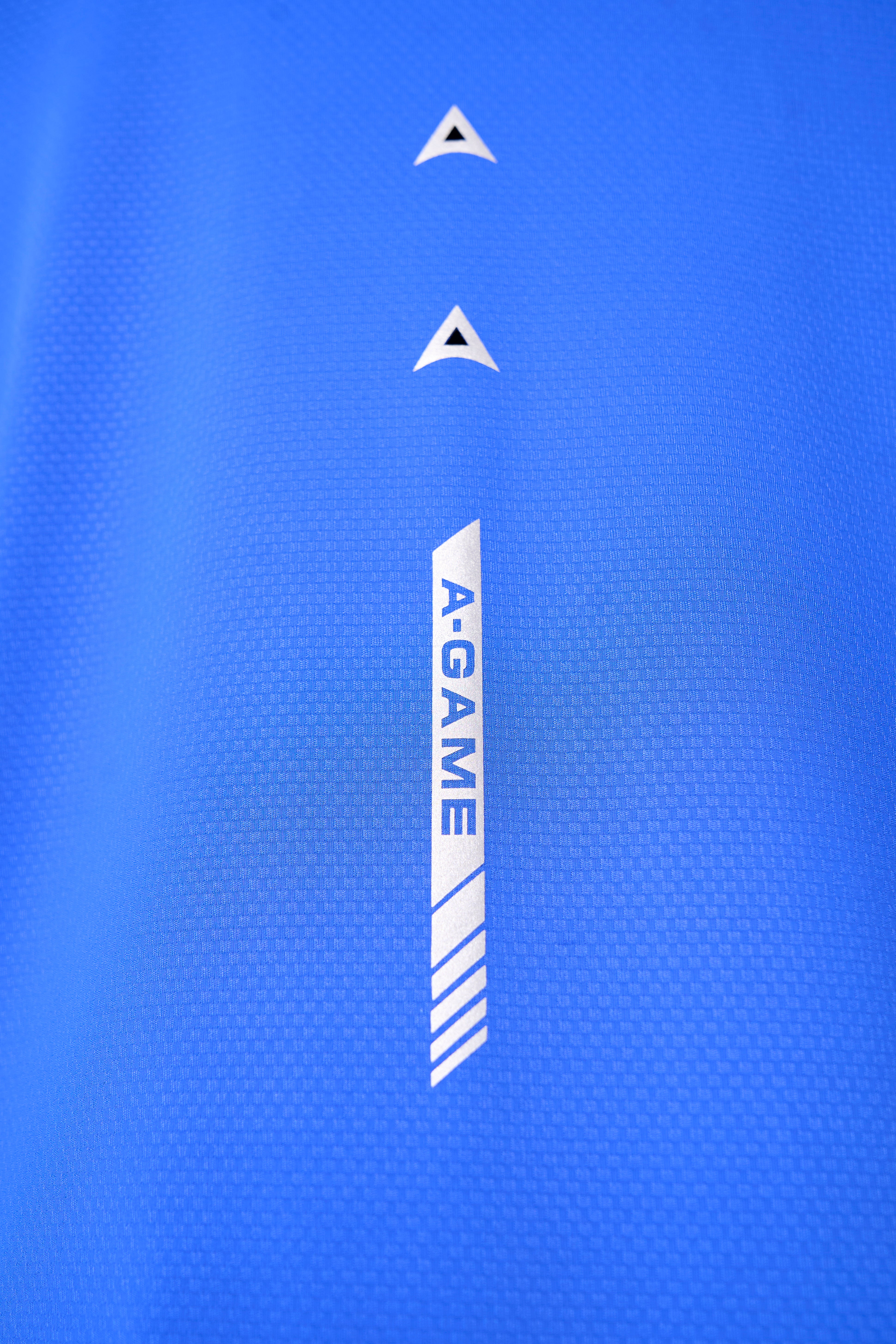 Men's Mesh Panel Vest - Cobalt Blue / Black