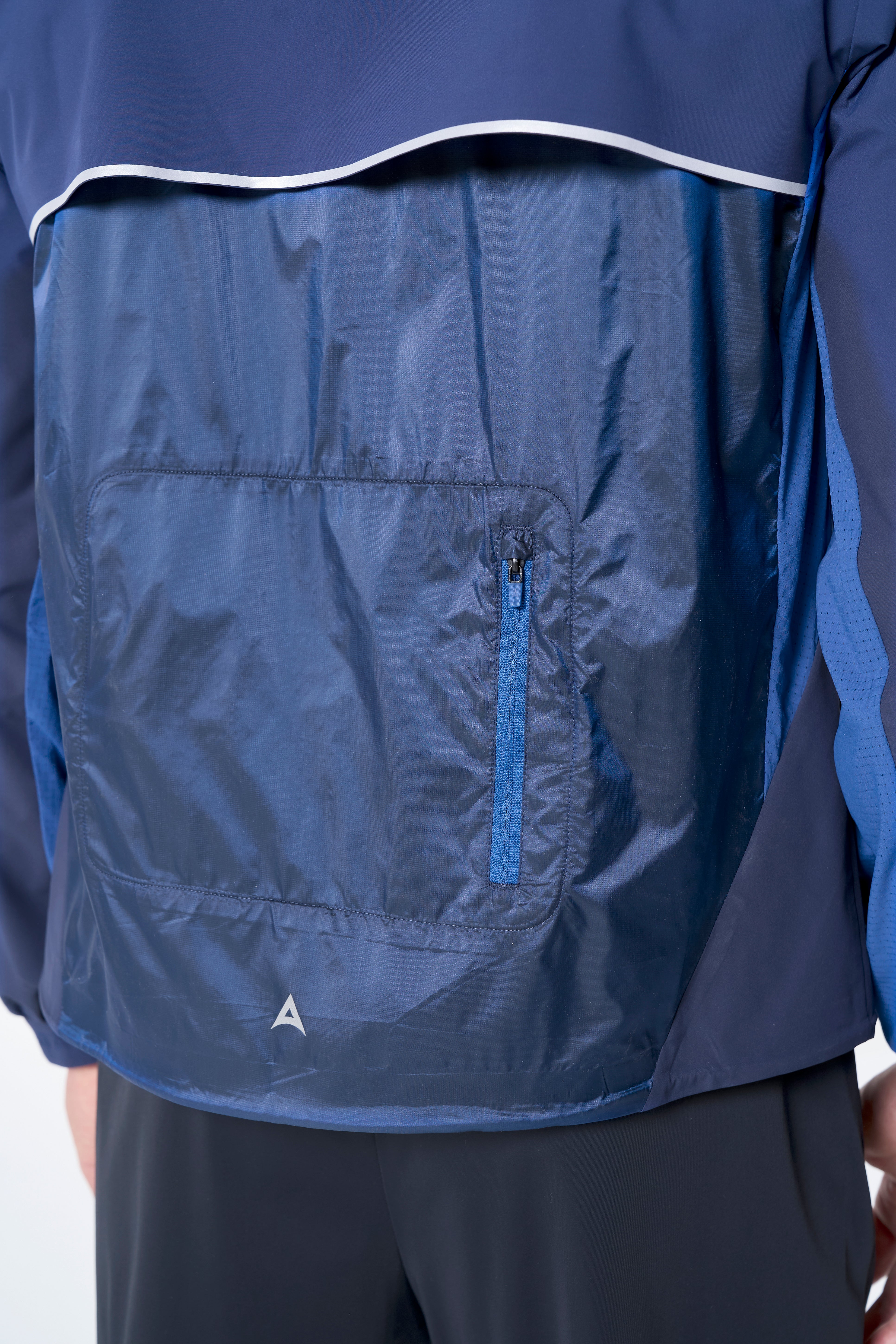 MENS LIGHTWEIGHT WINDBREAKER JACKET - NAVY / COBALT BLUE