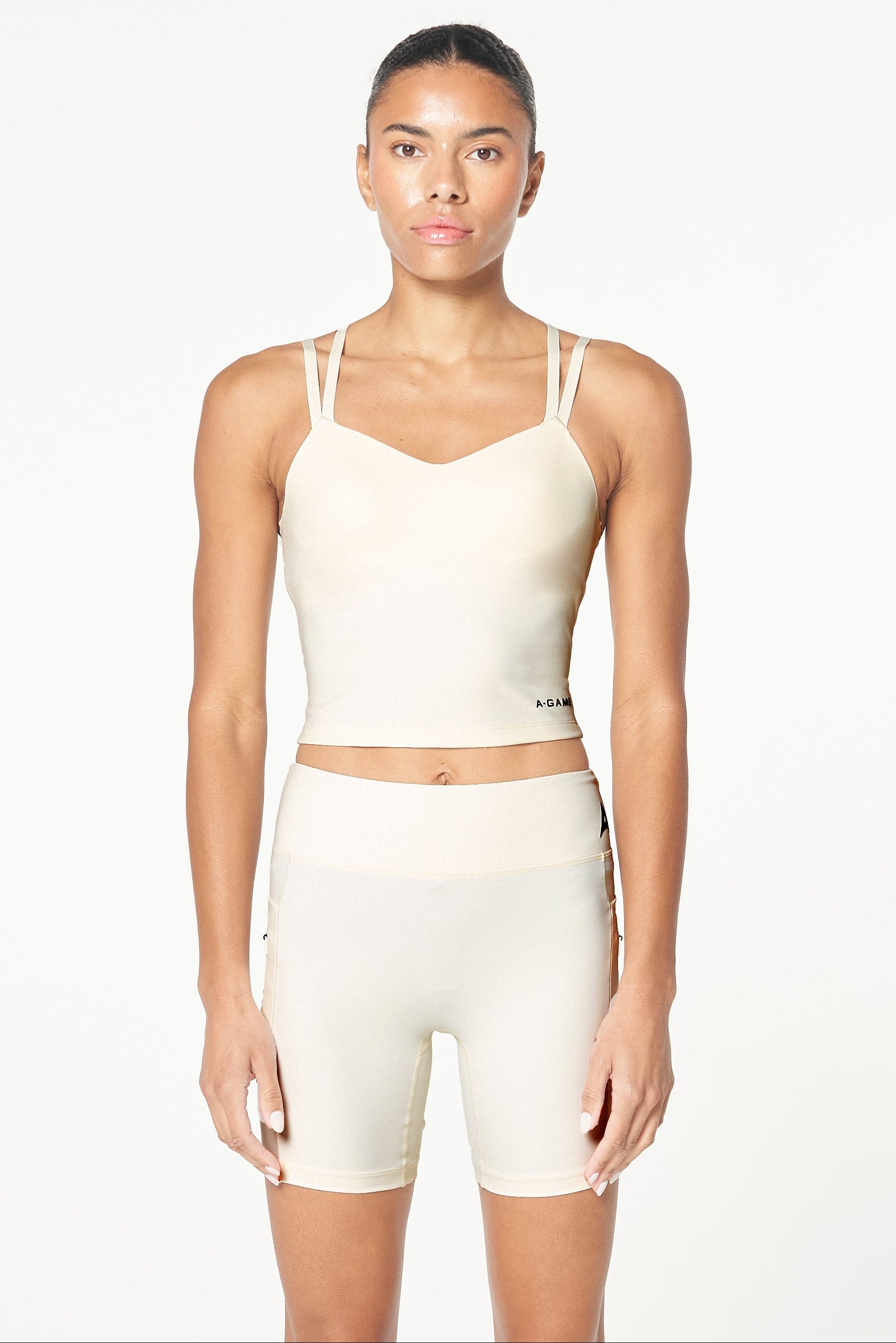 WOMENS TRAINING VEST - ECRU