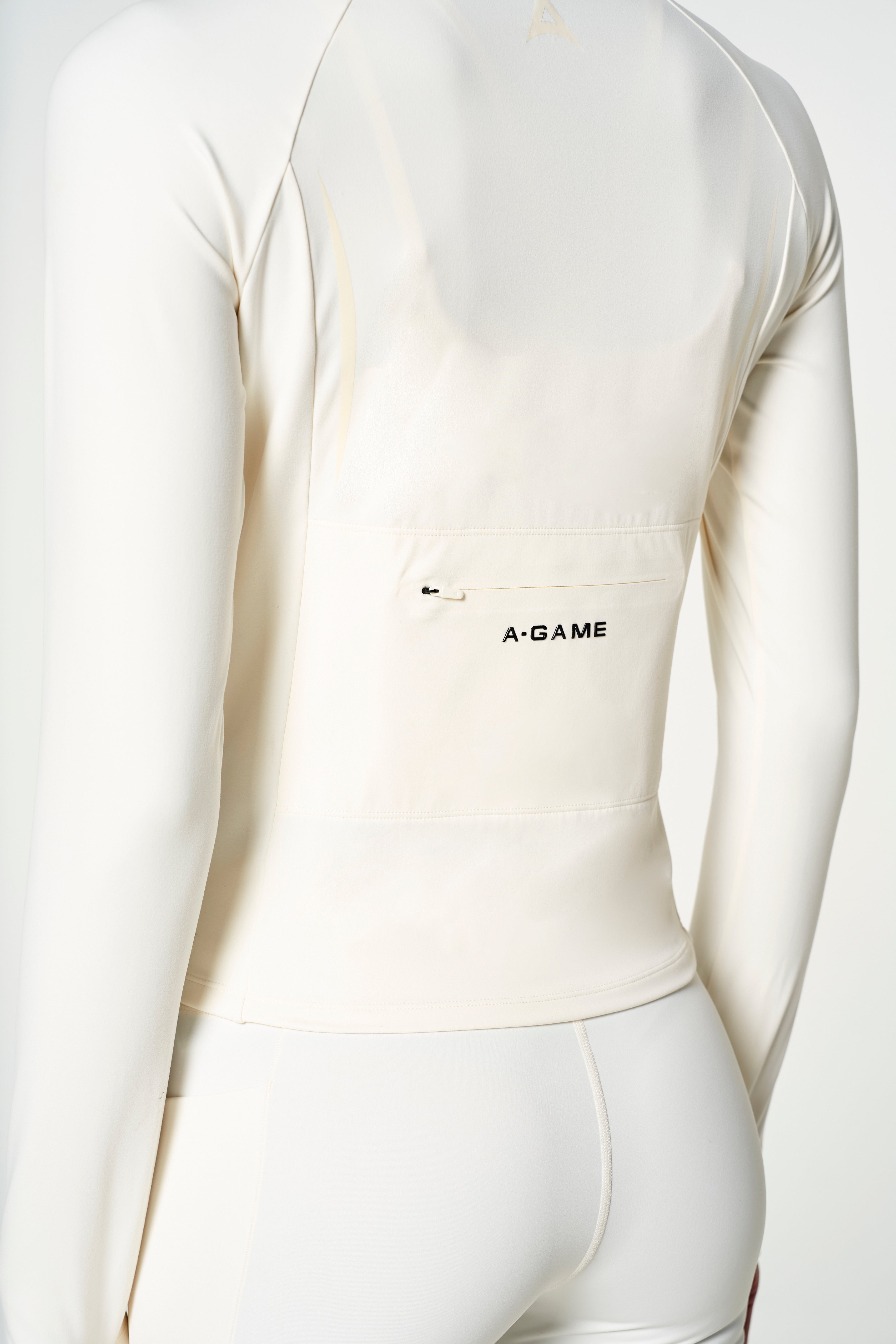 Women's Core Training 1/4 Zip - Ecru