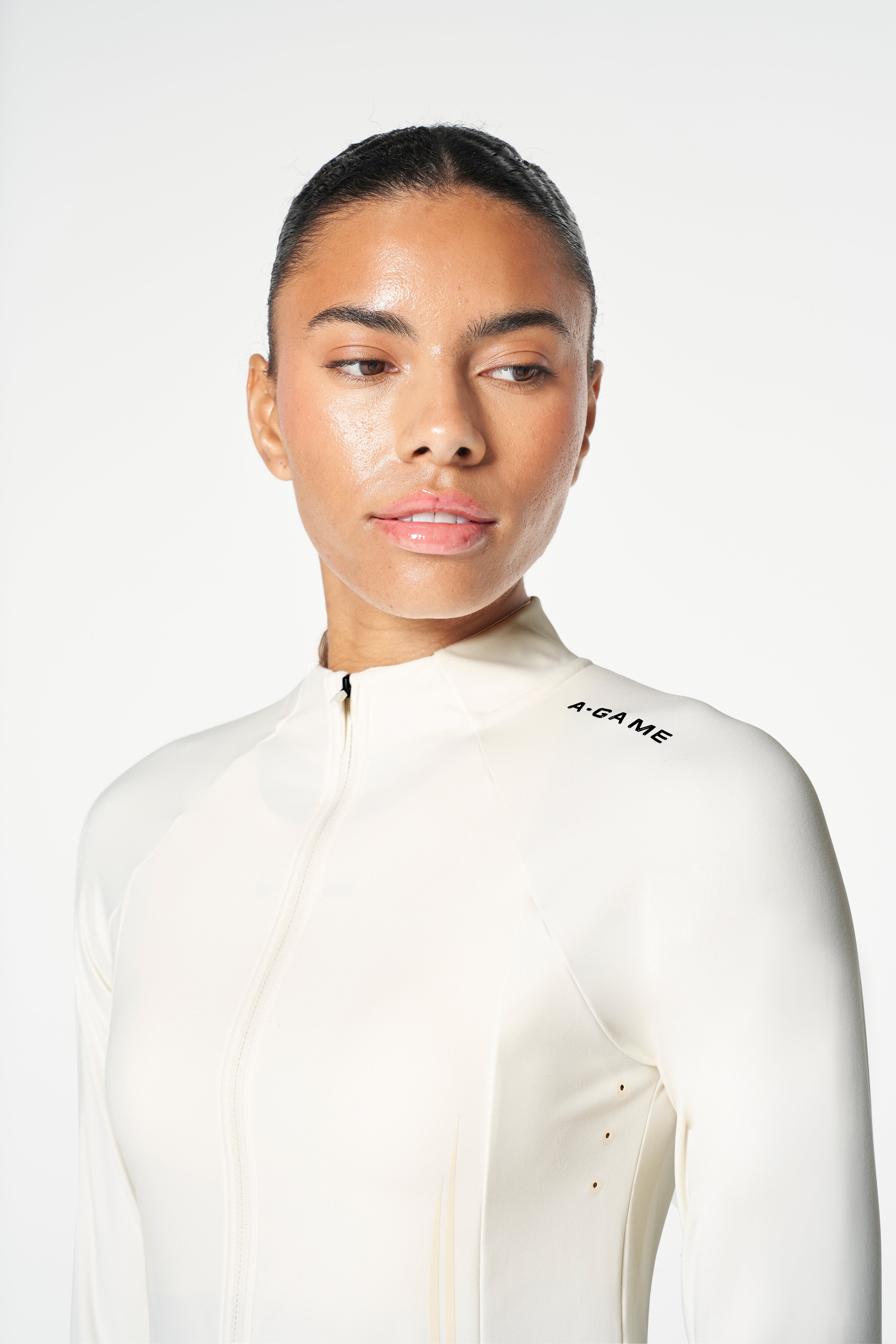 Women's Zip Through - Ecru