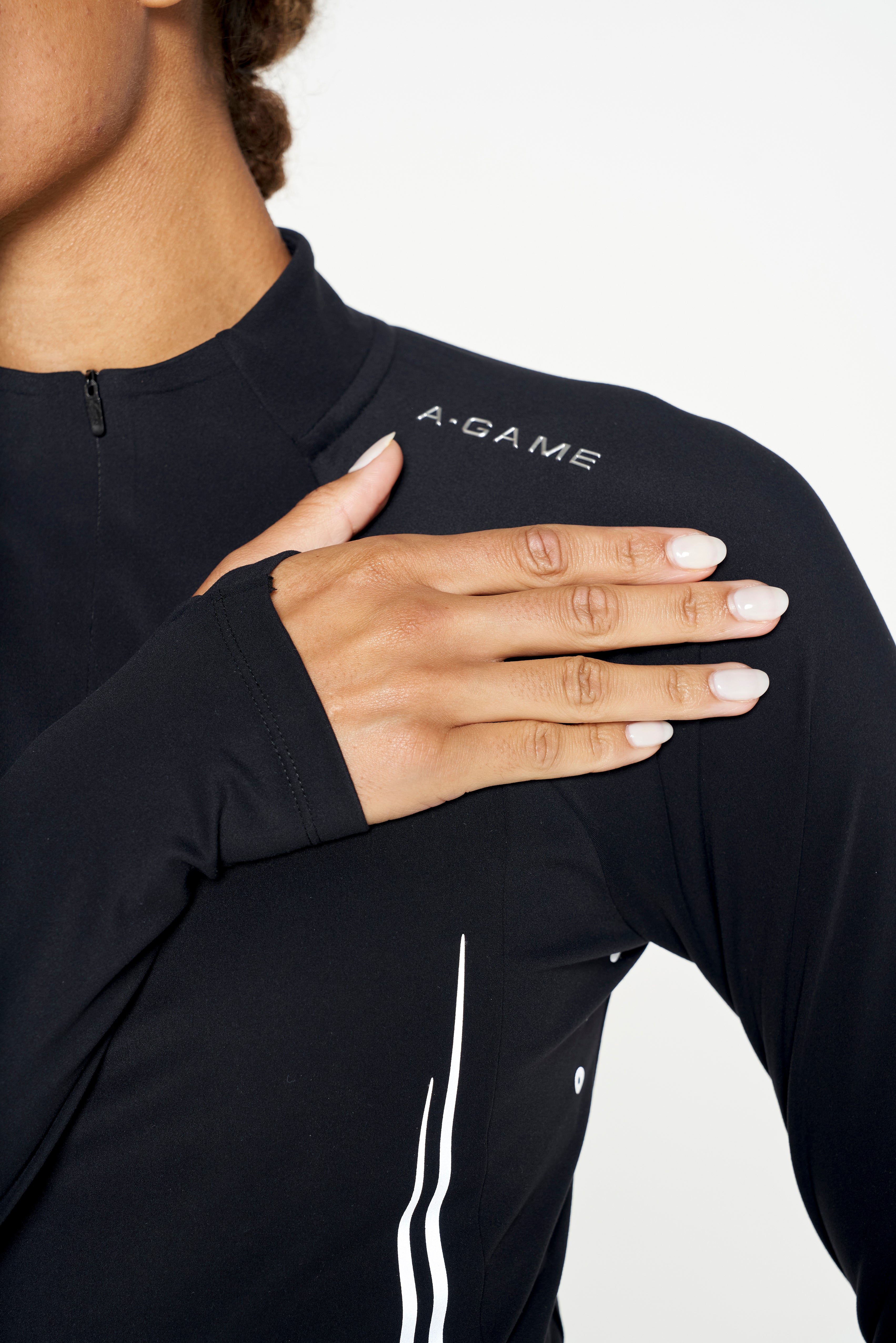 Women's Core Training 1/4 Zip - Black