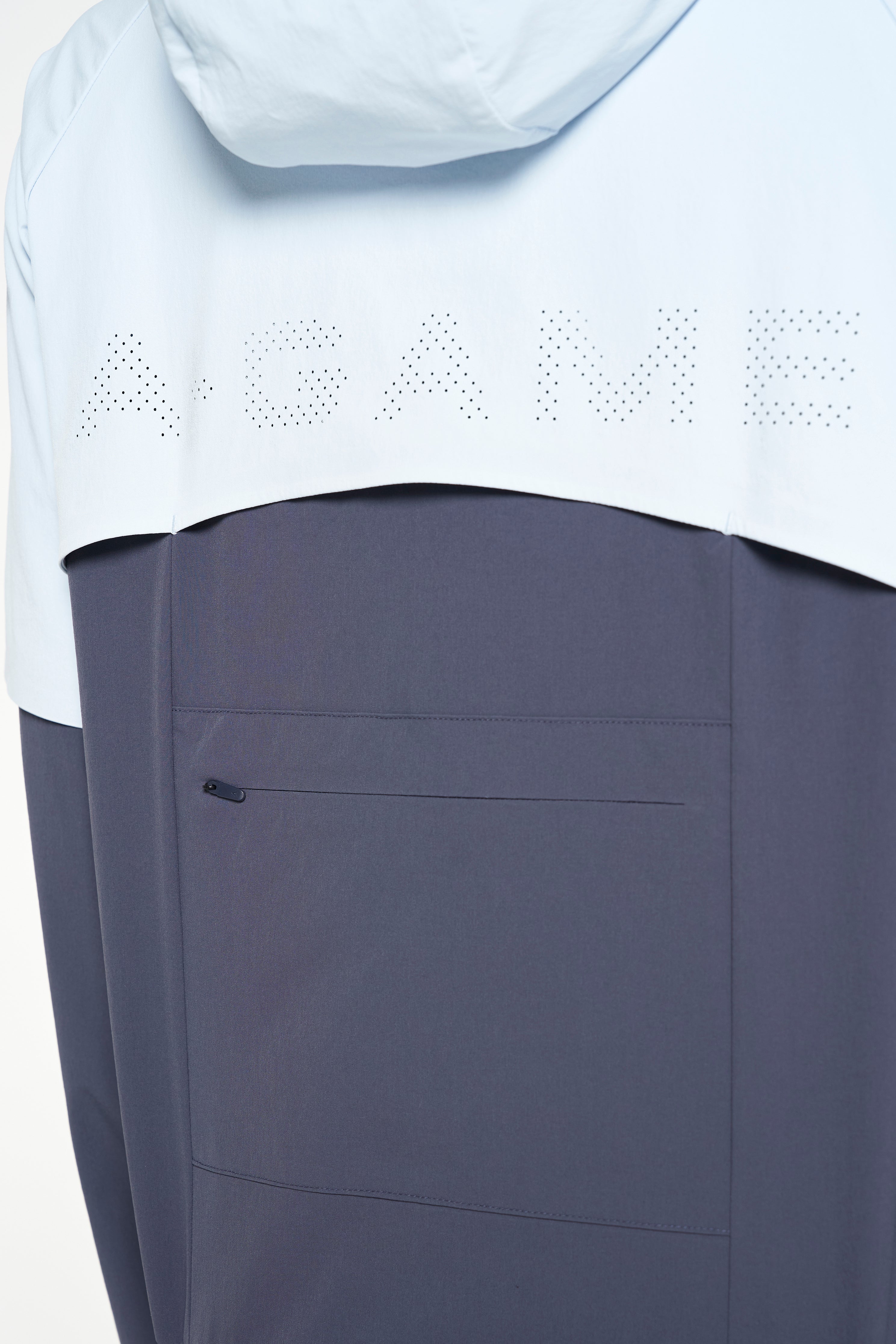 WOMENS QUARTER ZIP JACKET - BLUE