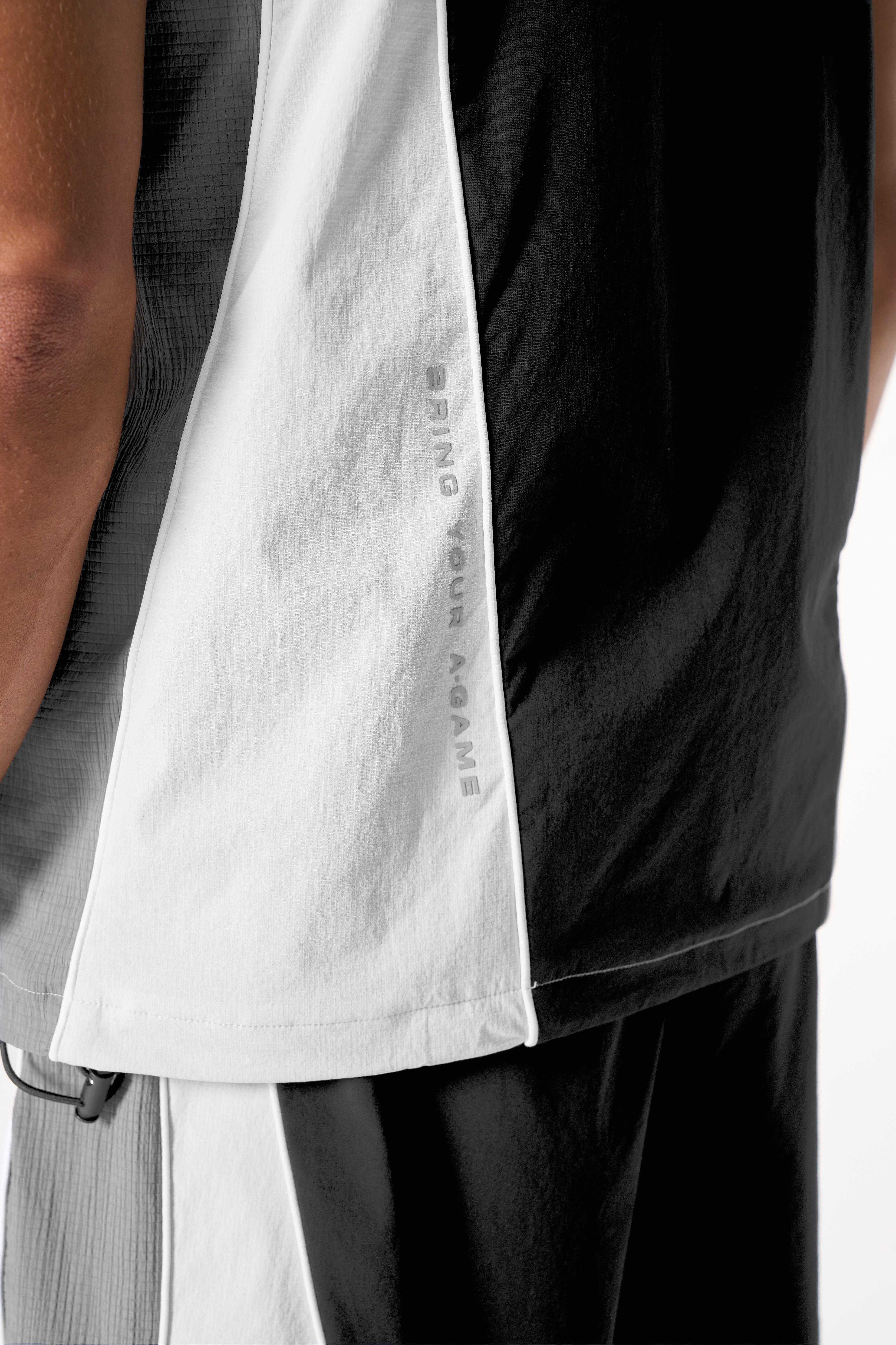 Men's Textured Vest - Black / Lightgrey