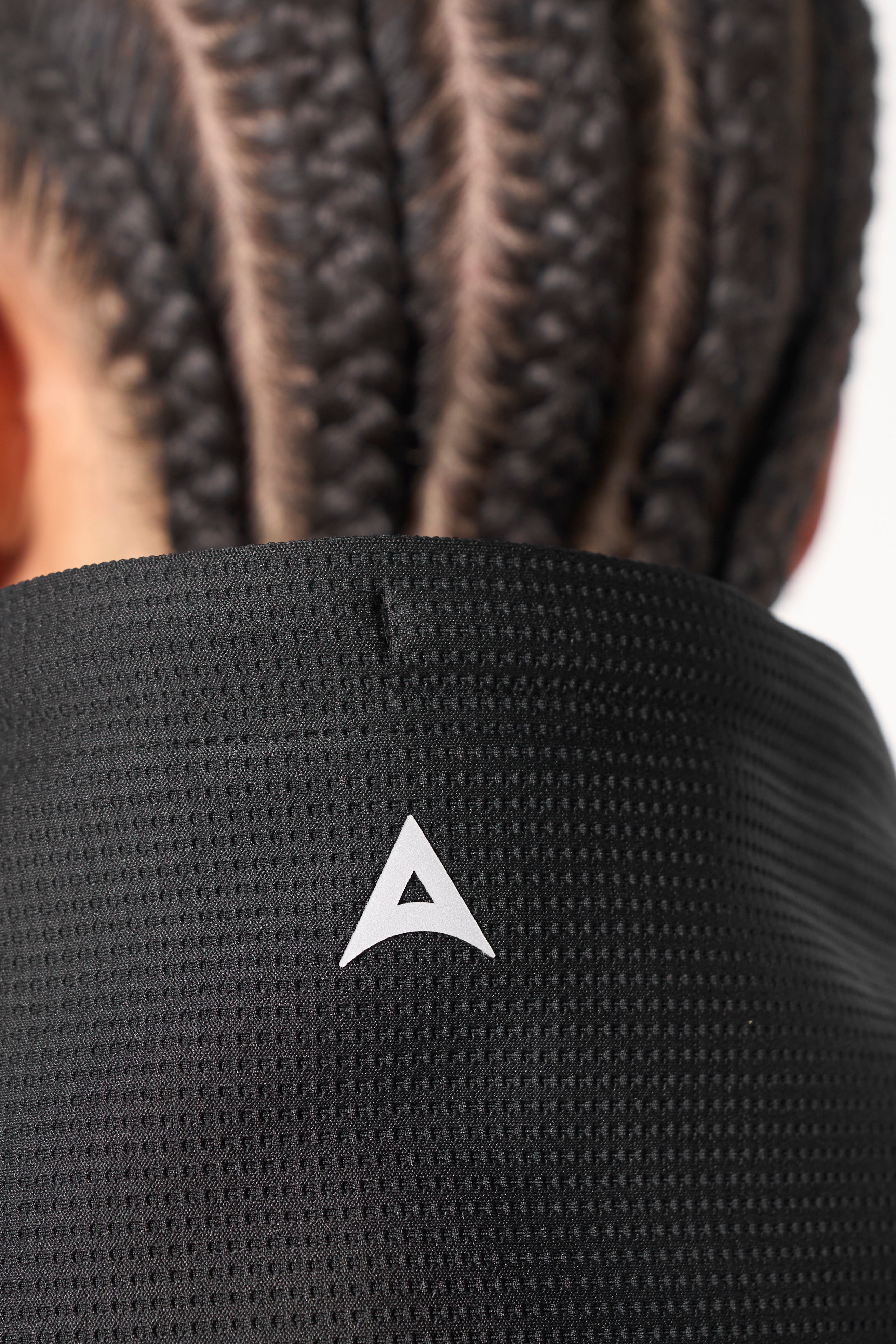 MENS LIFEWEAR WAFFLE TECH HOODIE - BLACK