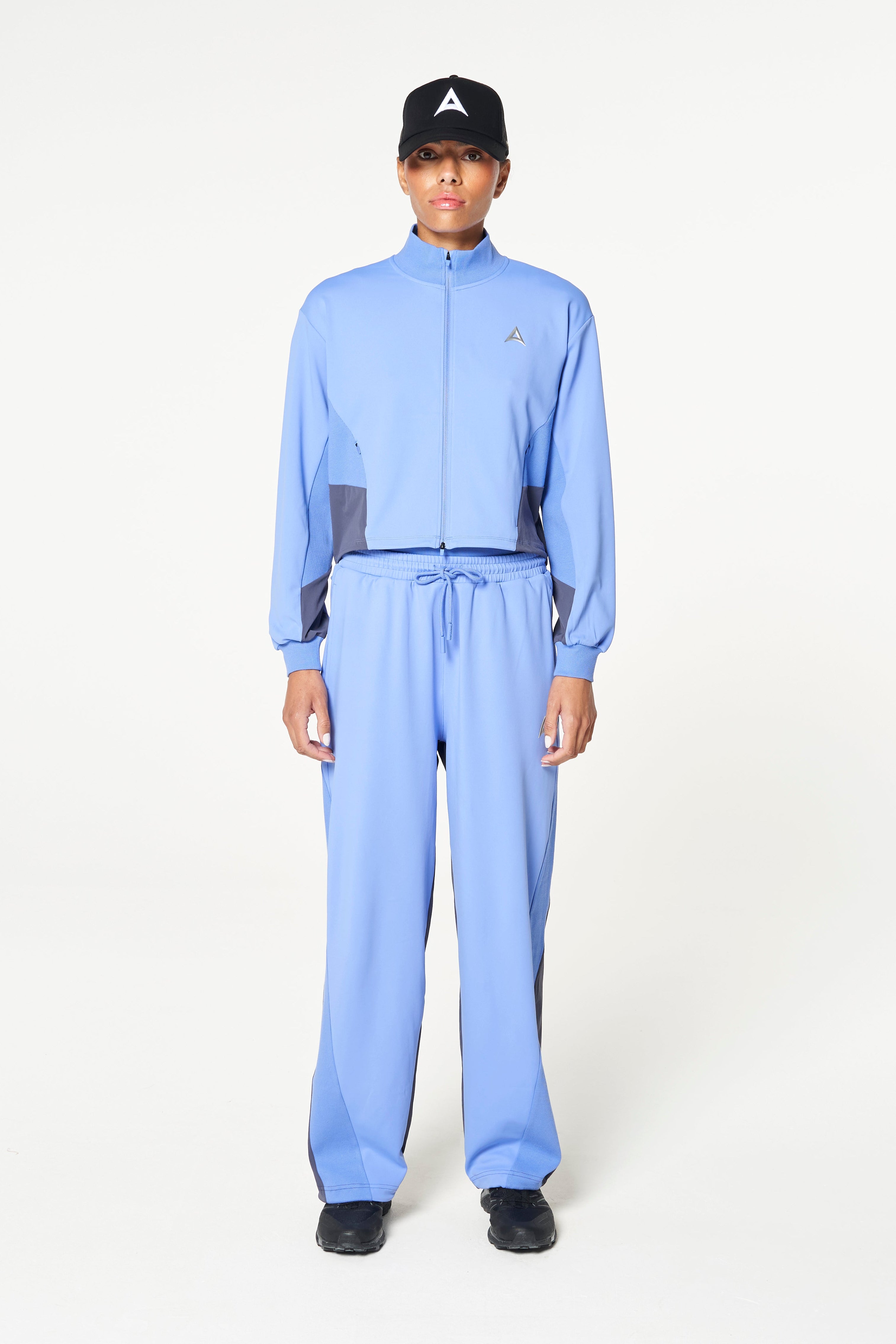 Women's Oversized Track Pants - Cornflower