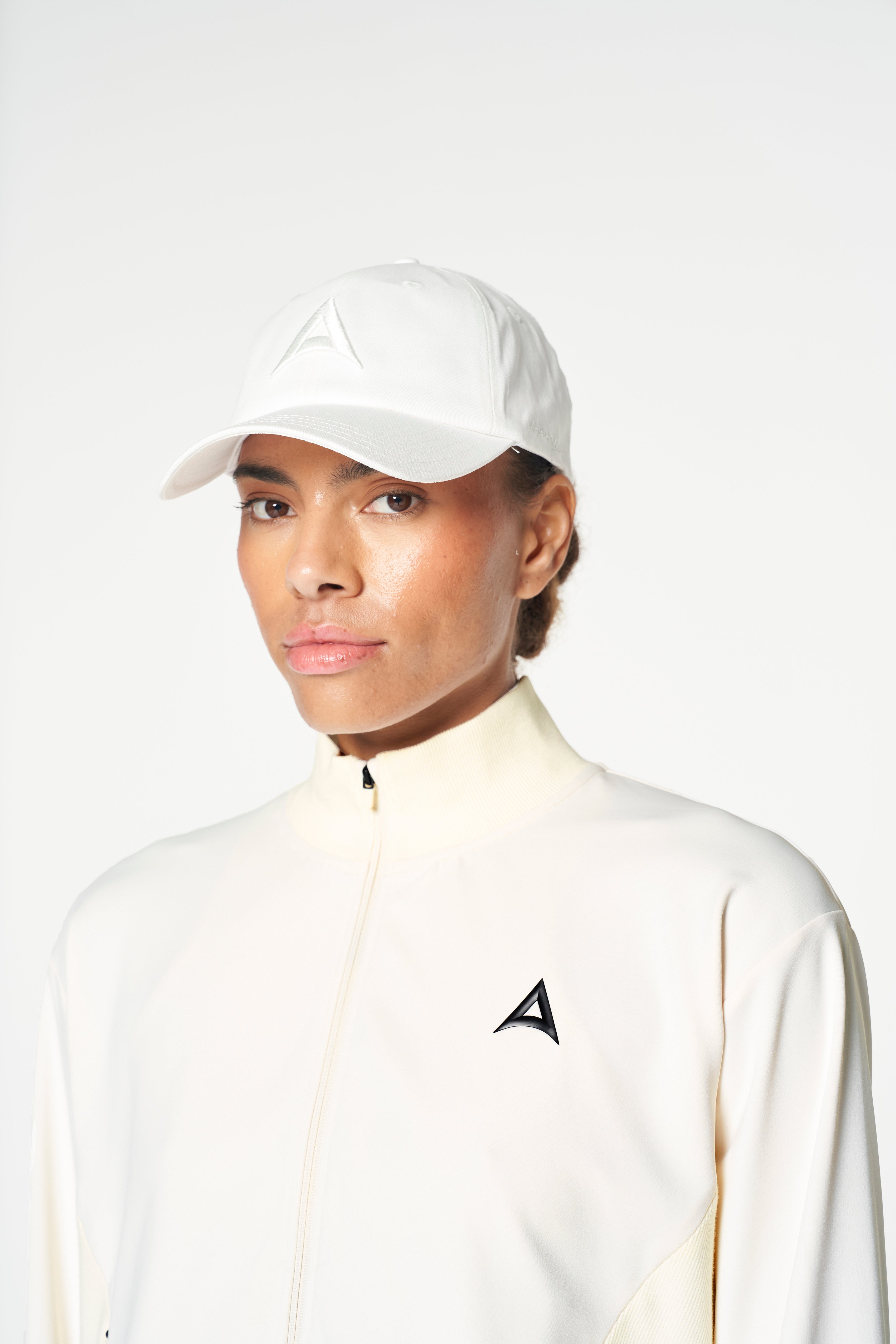 Women's Oversized Track Jacket - Ecru
