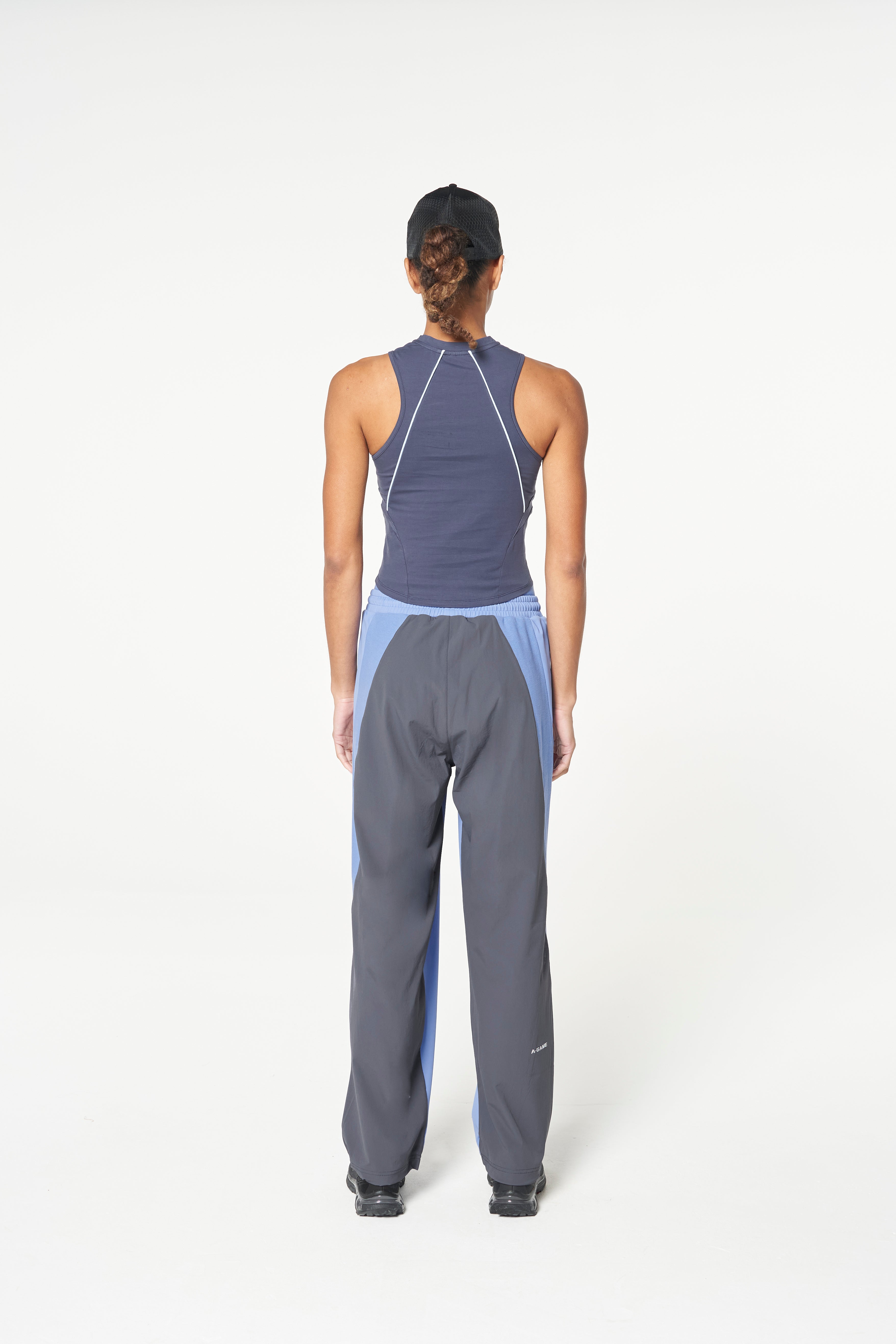 WOMENS LIFEWEAR FITTED HIGH NECK VEST - GREY