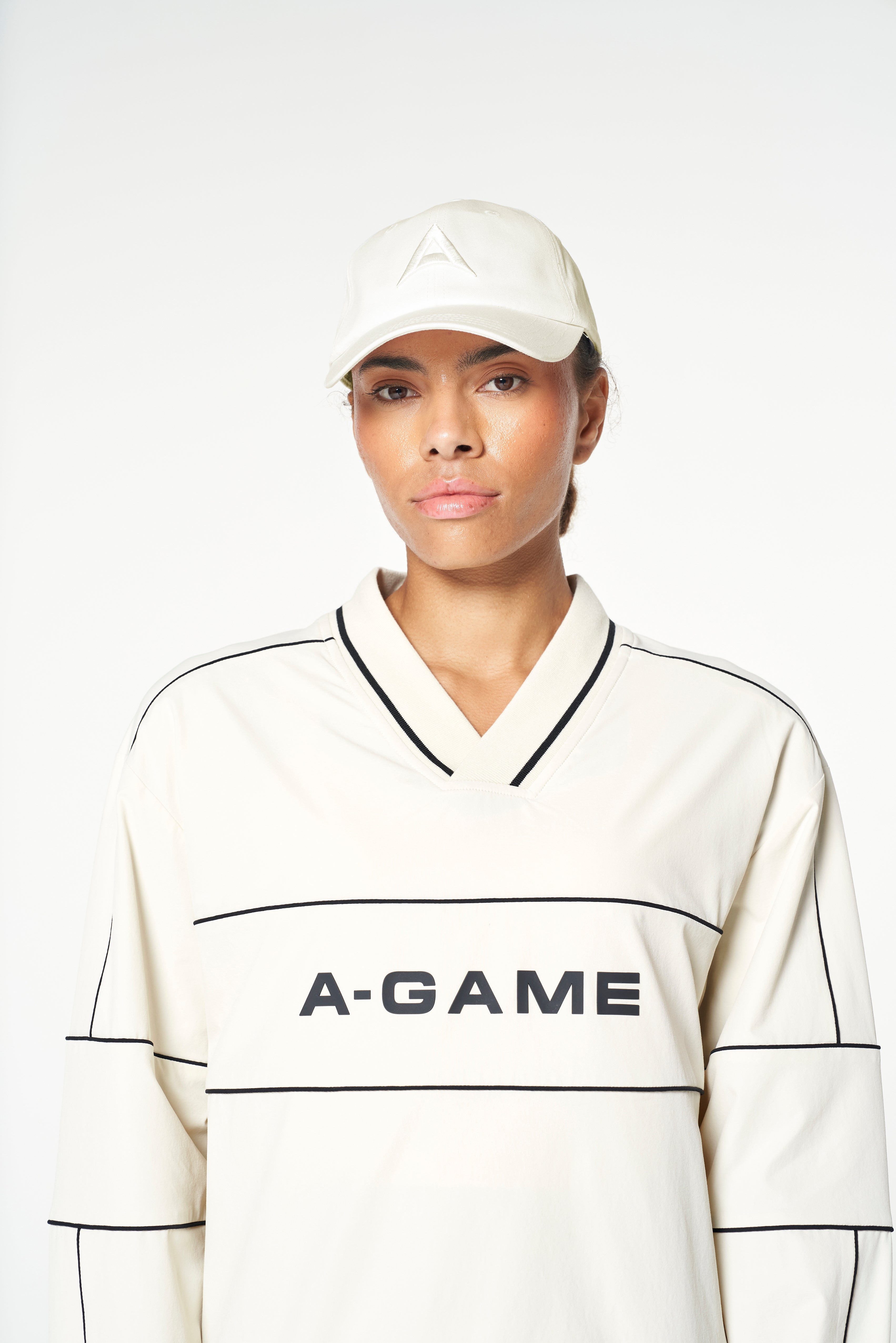 WOMENS LIFEWEAR WOVEN PULLOVER - ECRU