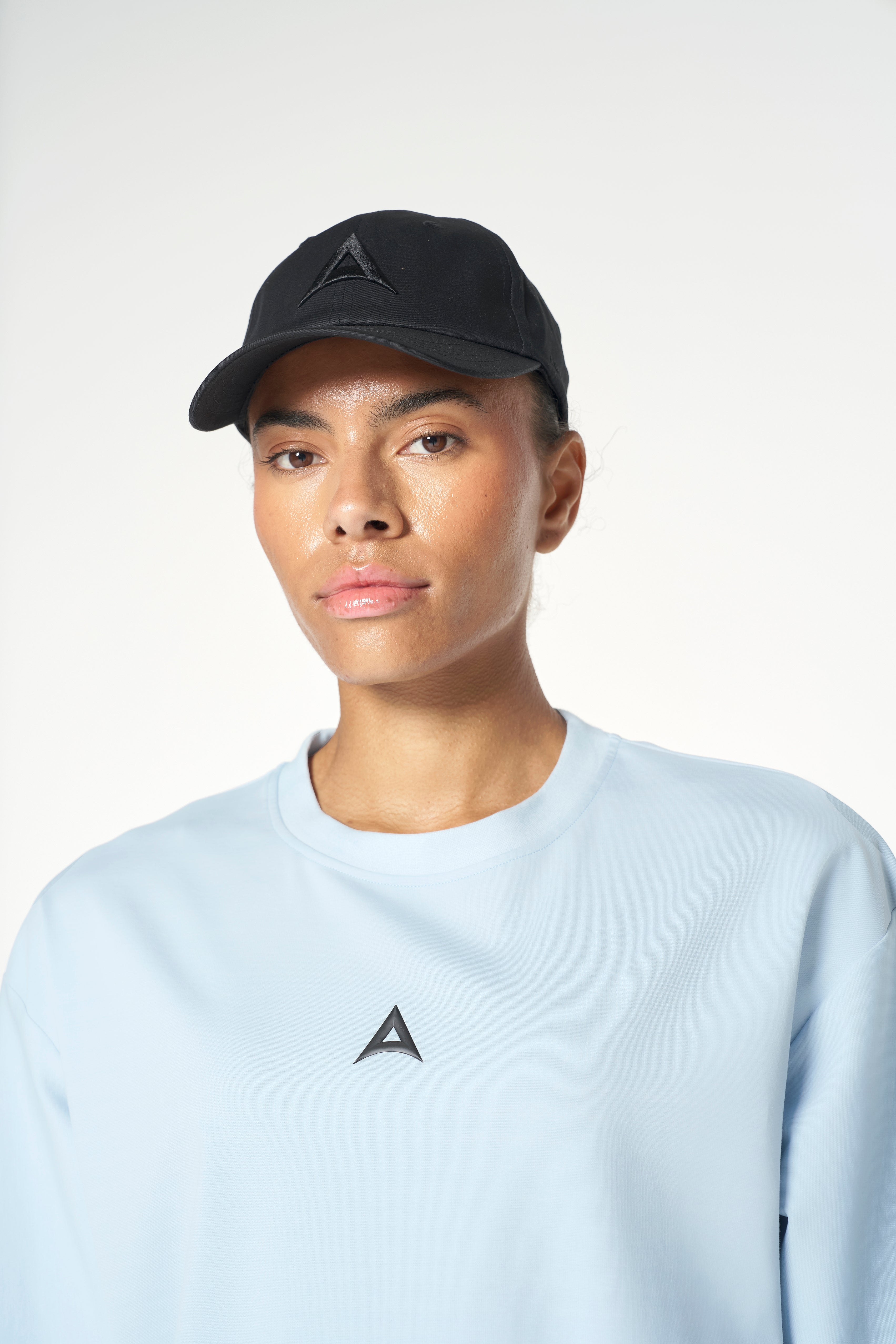 WOMENS LIFEWEAR OVERSIZED T-SHIRT - PALE BLUE