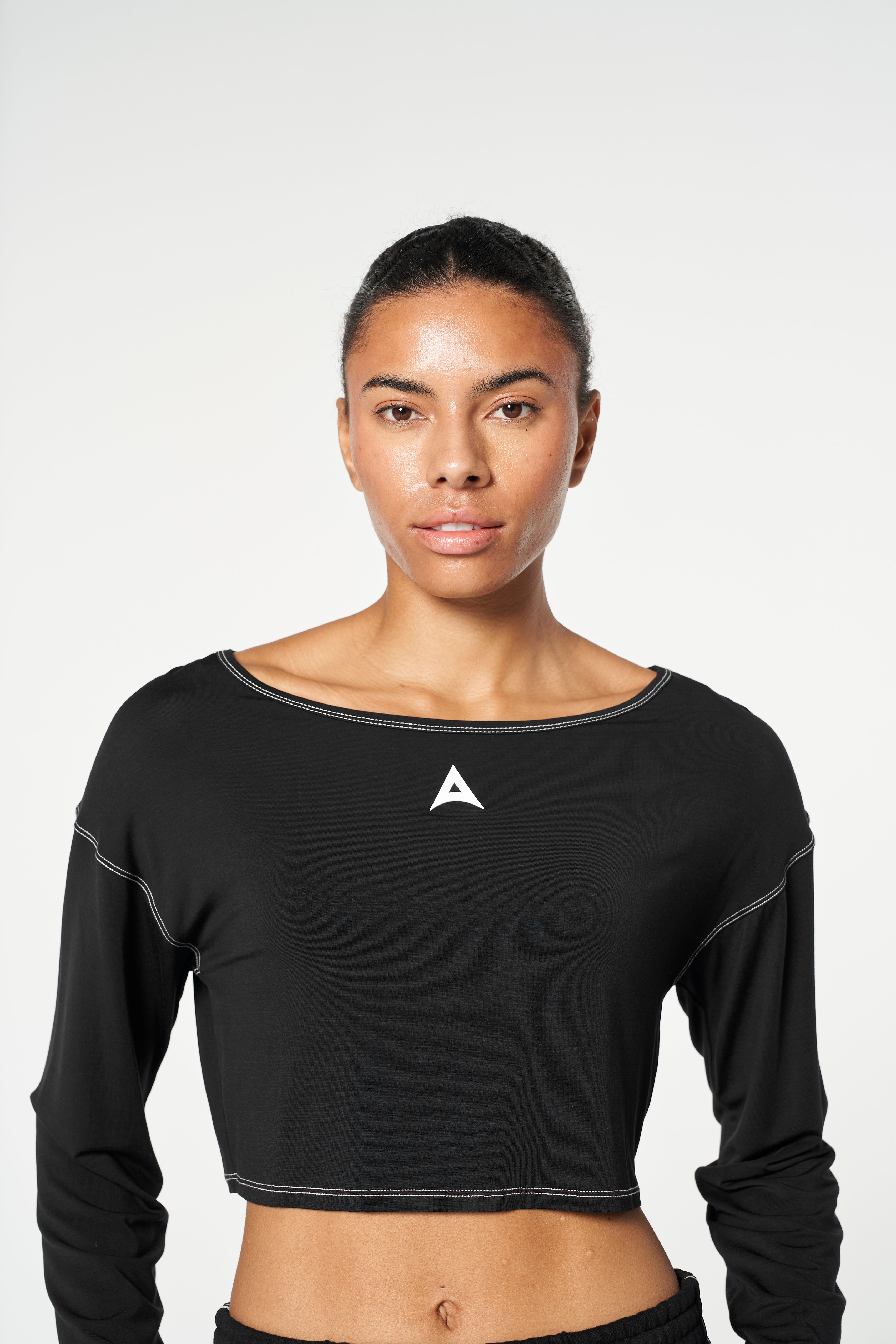 Women's Wide Sleeve Sweater - Black