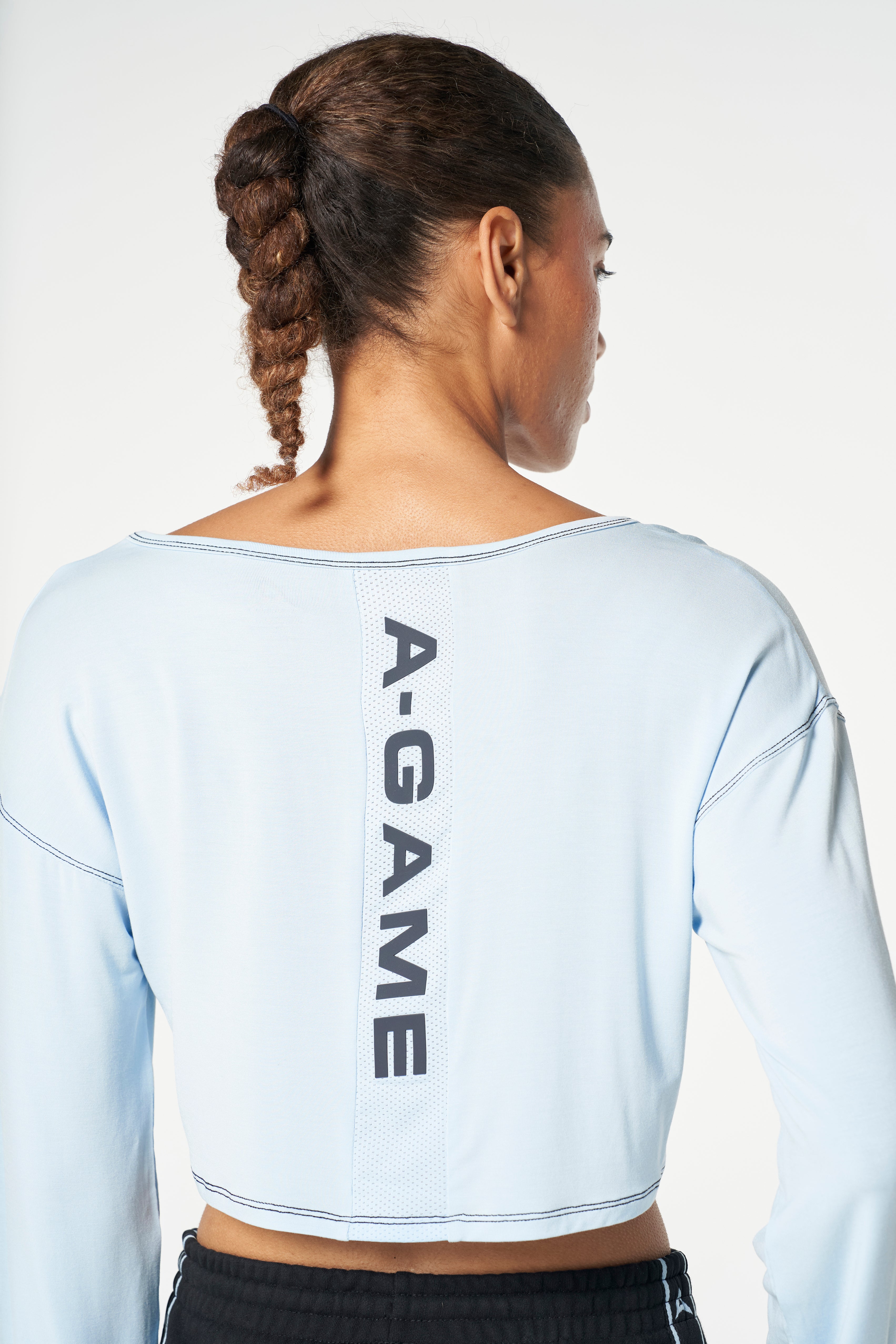 Women's Wide Sleeve Sweater - Pale Blue