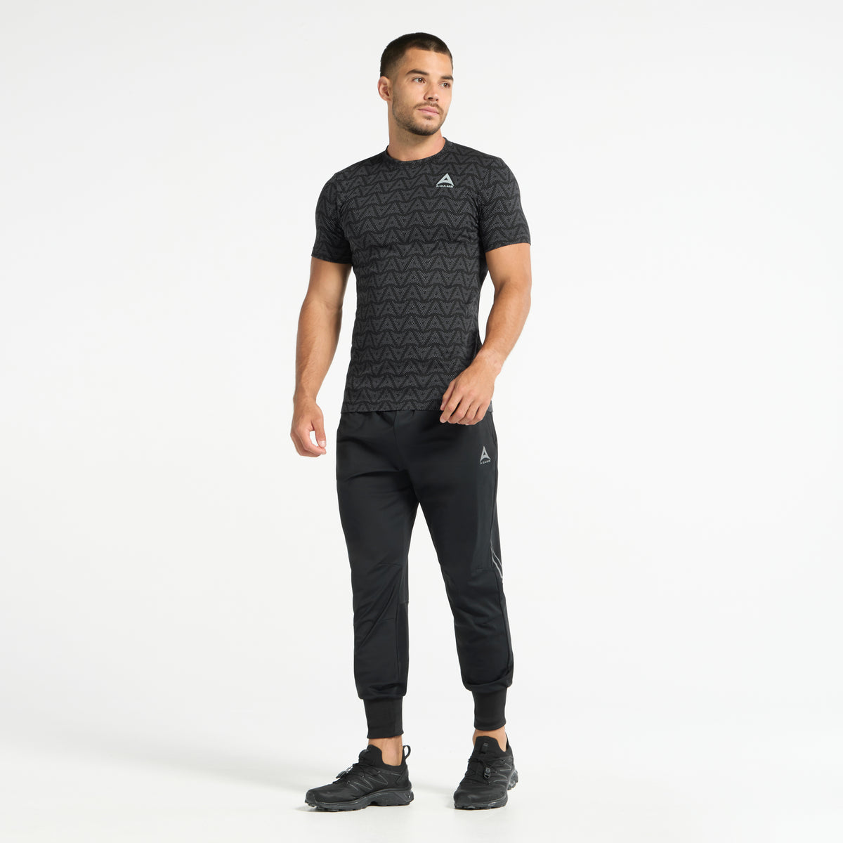 Men's Seamless T-Shirt - Black