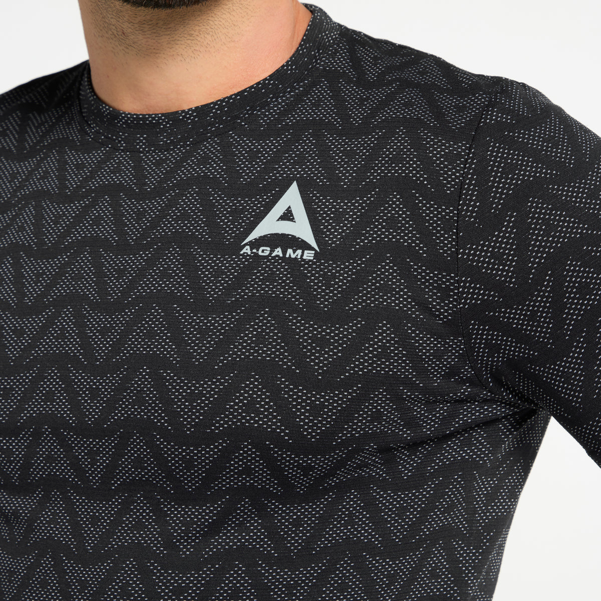 Men's Seamless T-Shirt - Black