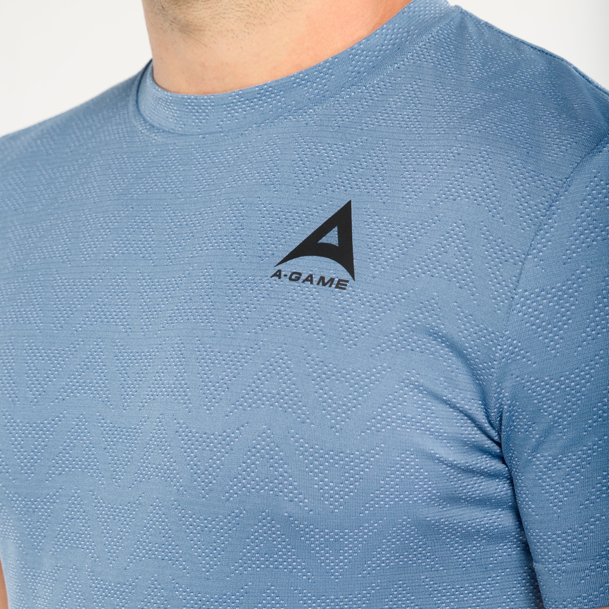 Men's Seamless T-Shirt - Ocean Blue